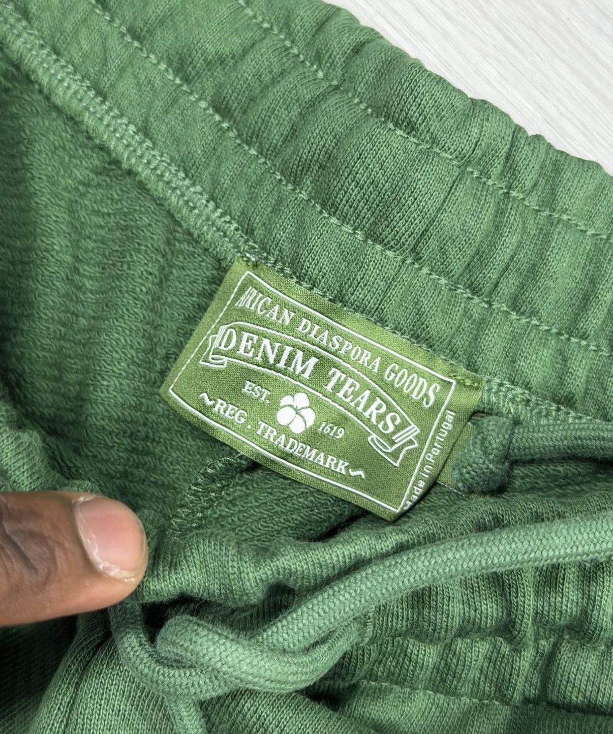 DENIM TEARS Denim Tears Green Sweatpants Size US 38 / EU 54 - 5 Thumbnail