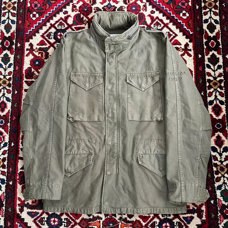 visvim BICKLE DMGD JKT ピンバッジ ジャケット M65 Visvim Visvim Bickle JKT DMGD M65 | Grailed