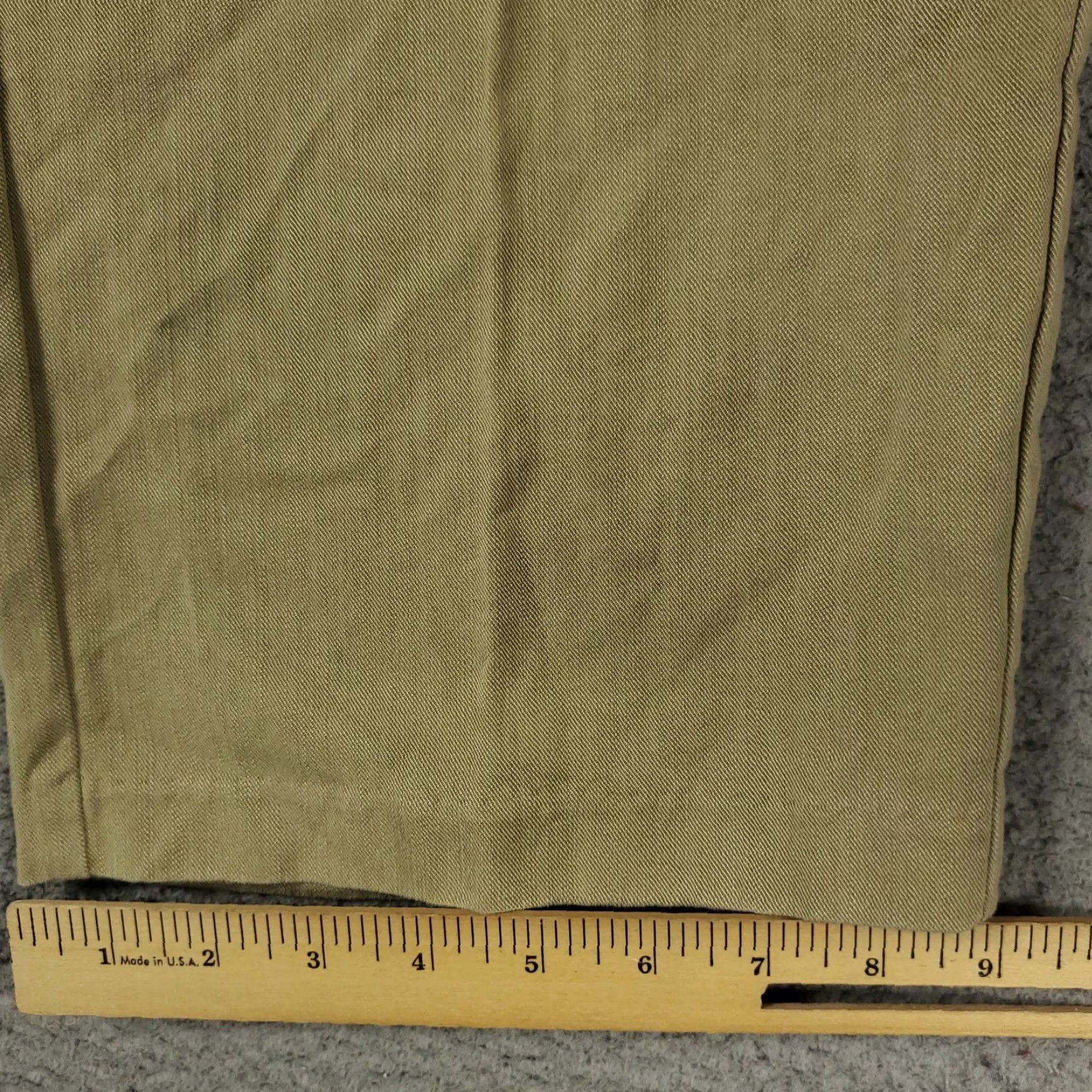 Tommy Bahama Tommy Bahama Pants Mens 42x32 Beige Flat Front Chino Trousers Size US 42 / EU 58 - 7 Thumbnail