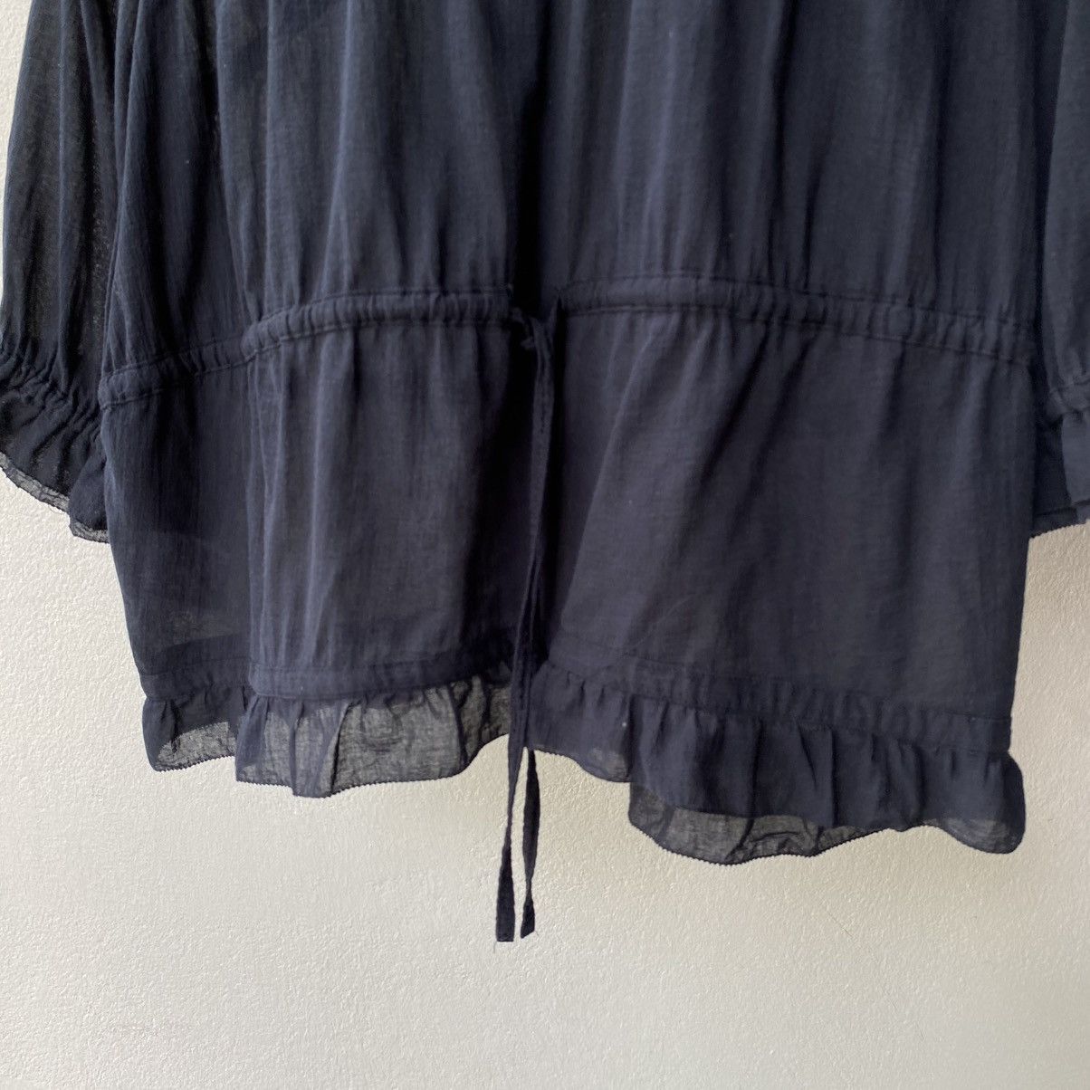Pink House PINK HOUSE Lightweight Chiffon Ruffle Blouse Size M / US 6-8 / IT 42-44 - 6 Thumbnail
