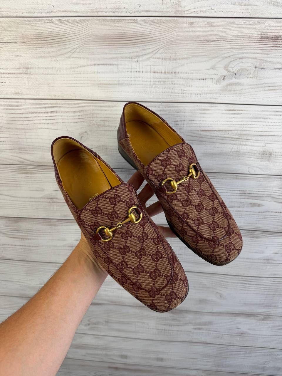 Gucci Gucci Monogram GG Loafers Size US 8 / EU 41 - 2 Thumbnail