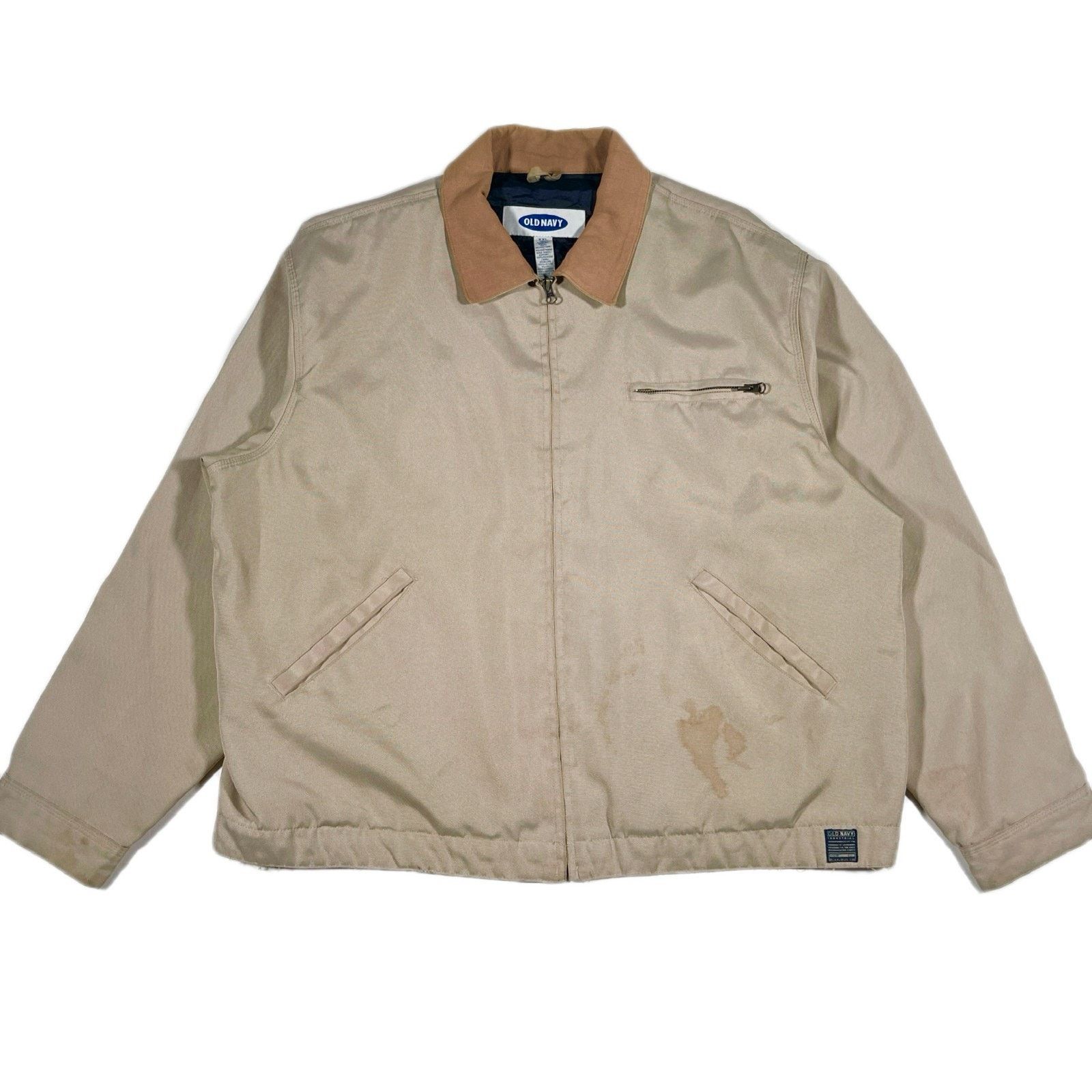 Old Navy × Vintage Vintage Old Navy Detroit Style Mechanic work Jacket Coat XXL Size US XXL / EU 58 / 5 - 1 Thumbnail