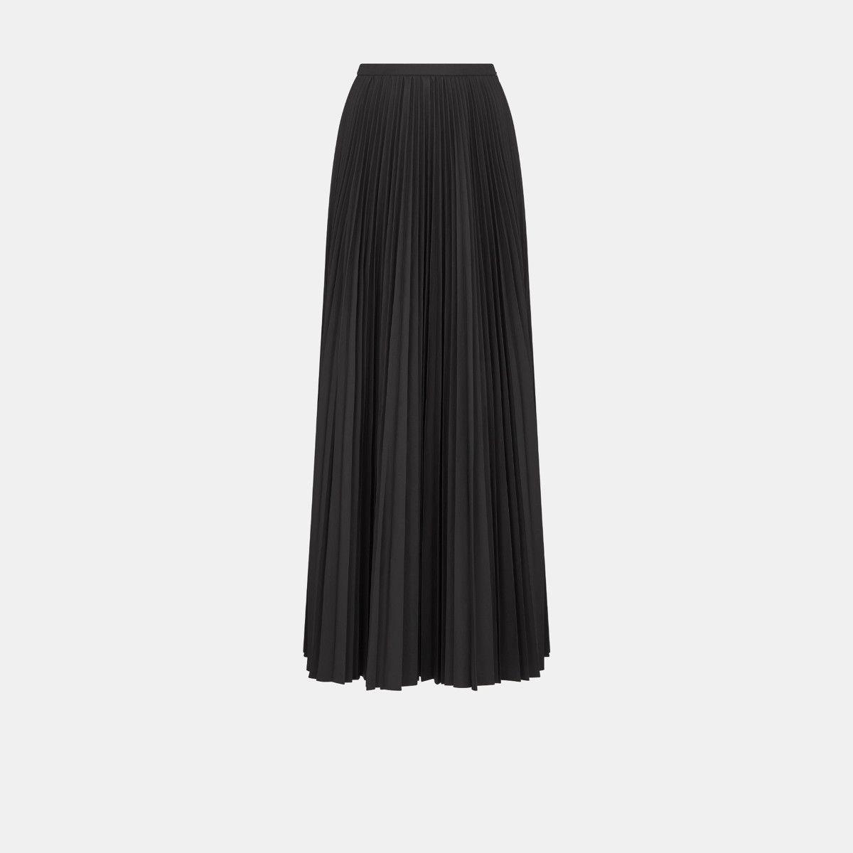 Dior o1bcso1str0225 Pleated Skirt in Black Size 27" / US 4 / IT 40 - 1 Thumbnail