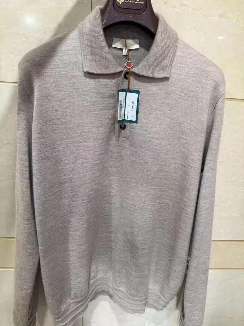 Loro Piana Loro Piana Men's Coconing Cashmere Polo Sweater Size US M / EU 48-50 / 2 - 1 Thumbnail