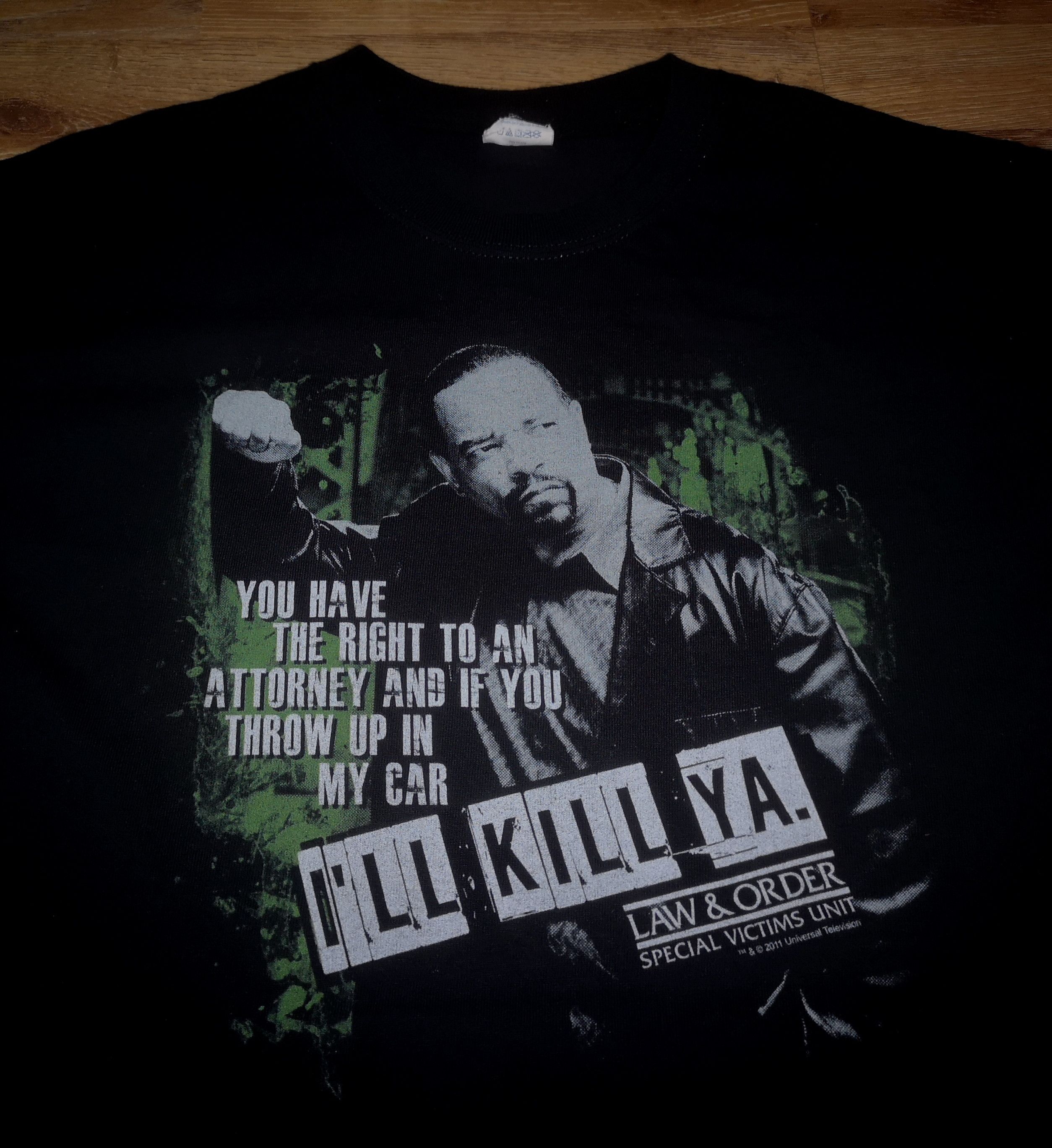 Vintage Vintage y2k Law & Order Special Victims Unit TV Series Shirt Size US L / EU 52-54 / 3 - 6 Thumbnail