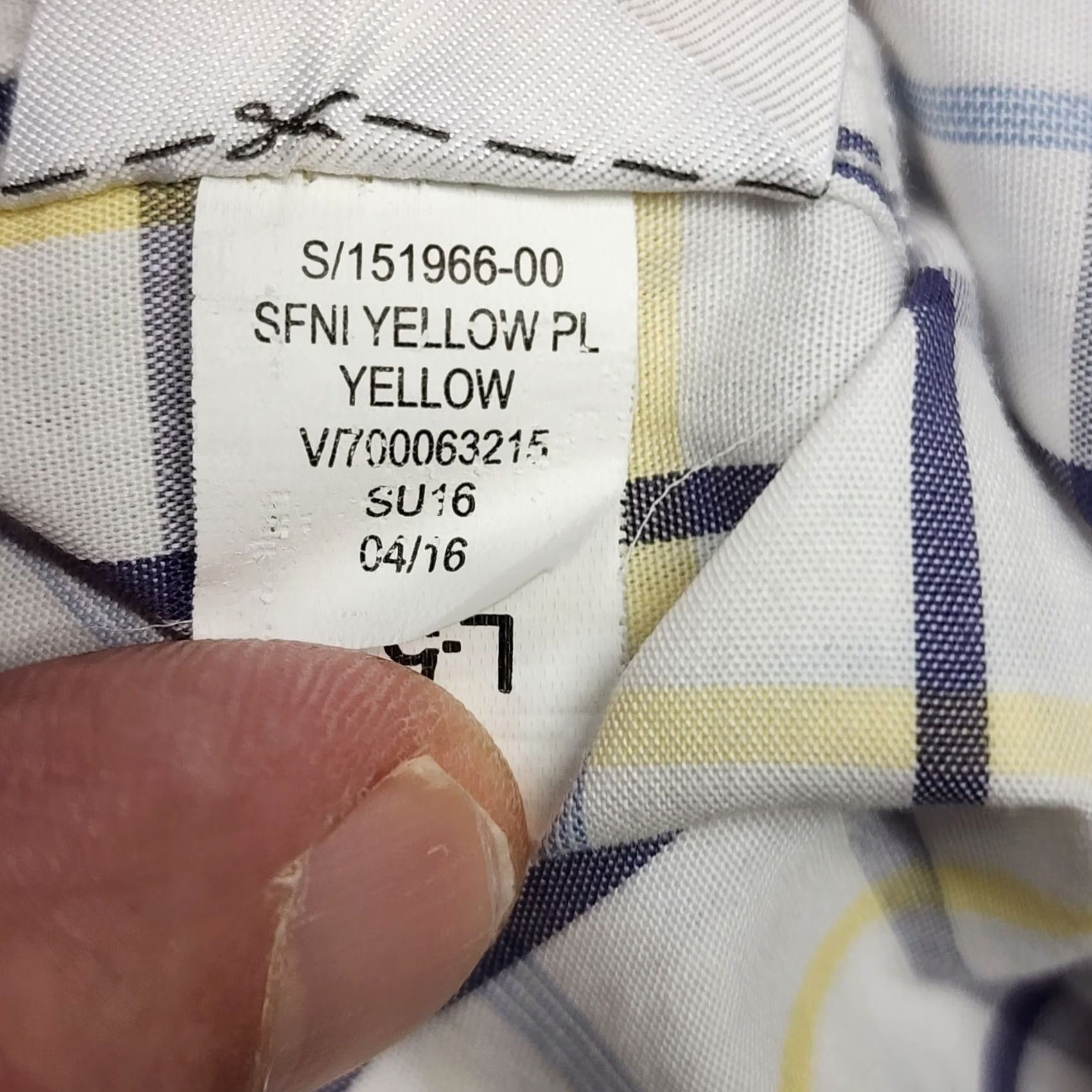 Banana Republic Banana Republic Shirt Mens Medium Slim Fit 15-15.5 33-34 Windowpane Plaid Easter Size US M / EU 48-50 / 2 - 6 Thumbnail