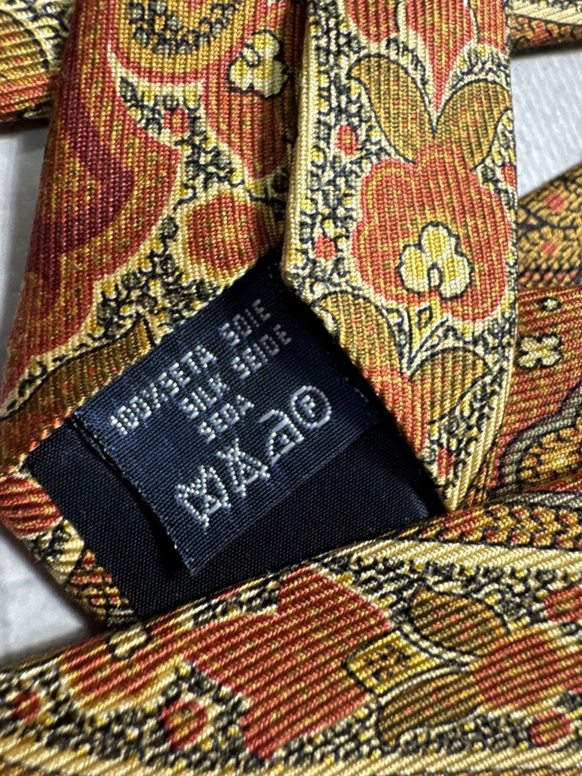 Burberry Burberrys Vintage Luxury Silk Tie Size ONE SIZE - 4 Thumbnail