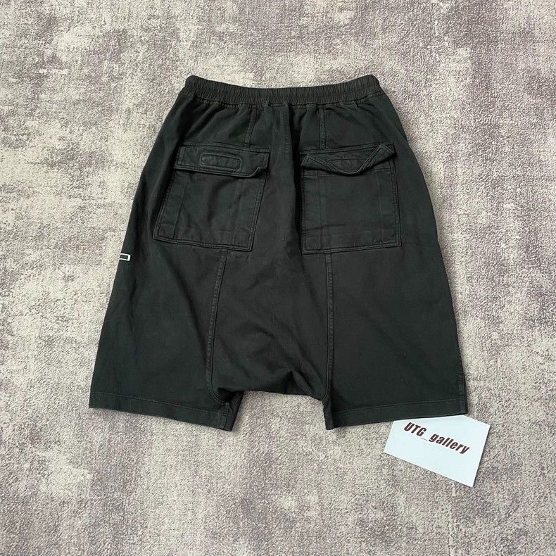 Rick Owens Rick Owens size XS patchwork embroidered slogan shorts Size 42" / US 20 - 2 Thumbnail