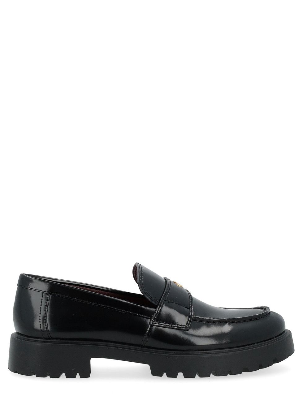o1s22i1n1024 Classic Leather Box Moccasins in Black