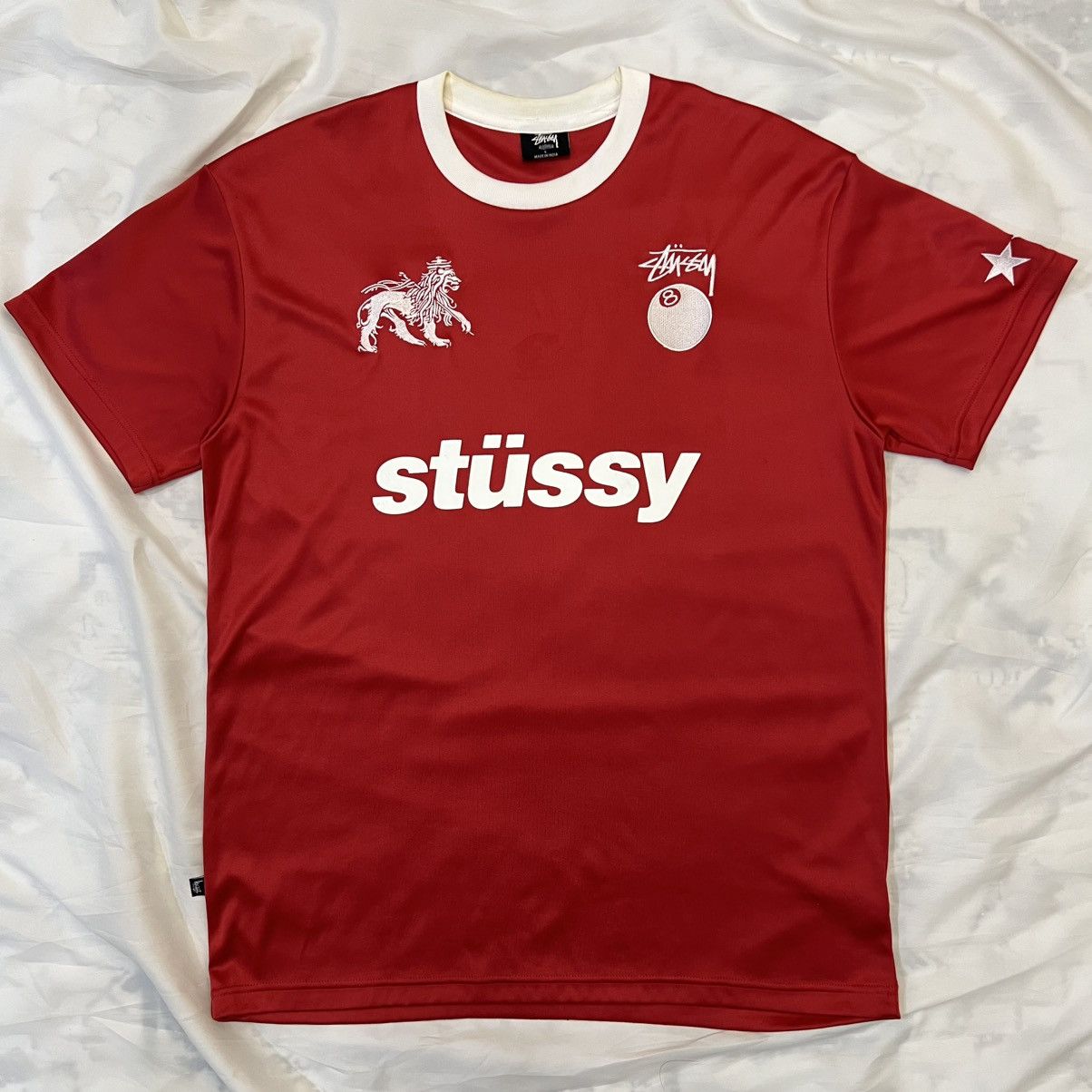 Stussy Stussy Sport Jersey - Red - M | Grailed