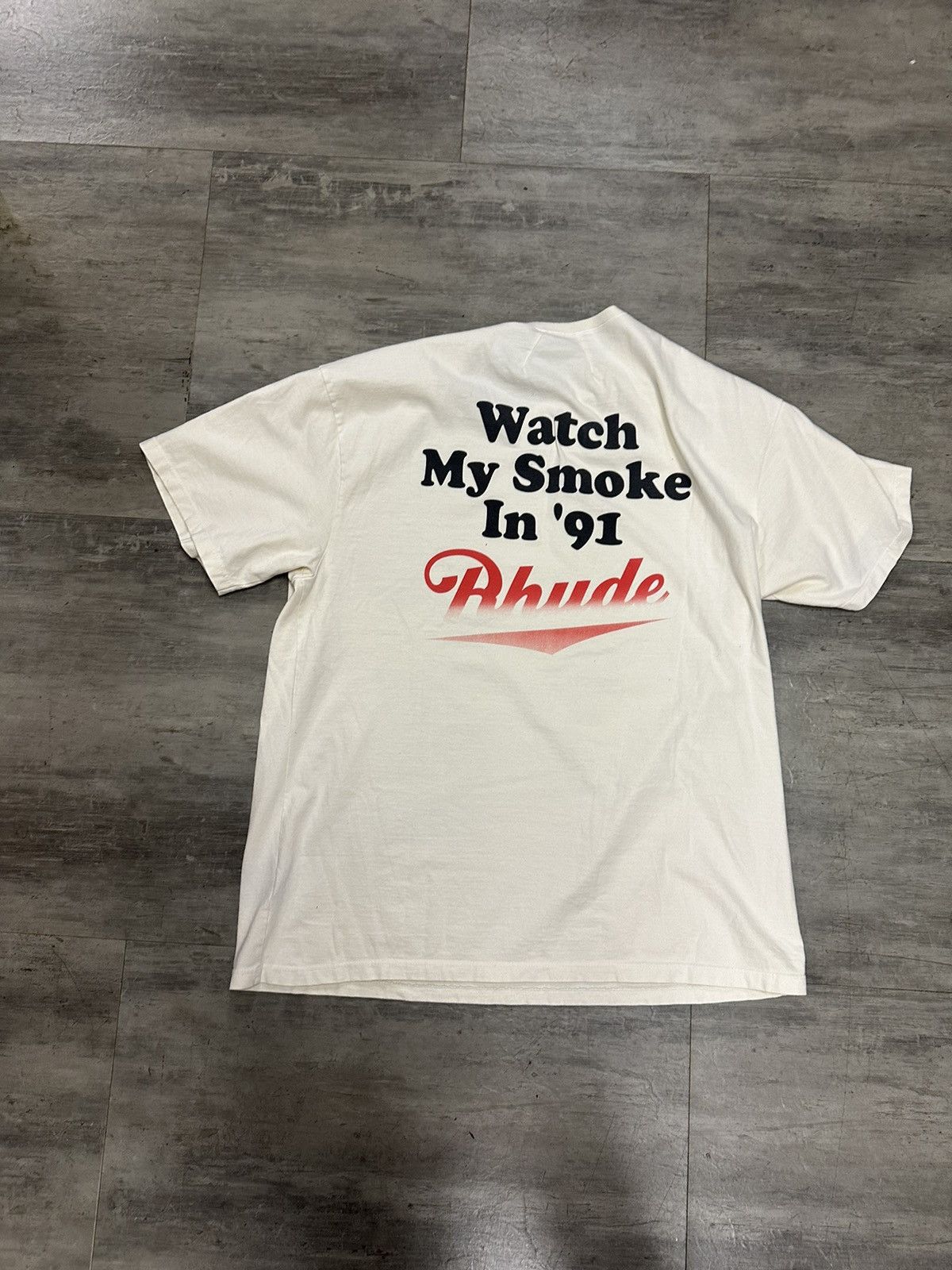 Rhude Rhude pre owned t shirt eagle Size US XL / EU 56 / 4 - 6 Thumbnail