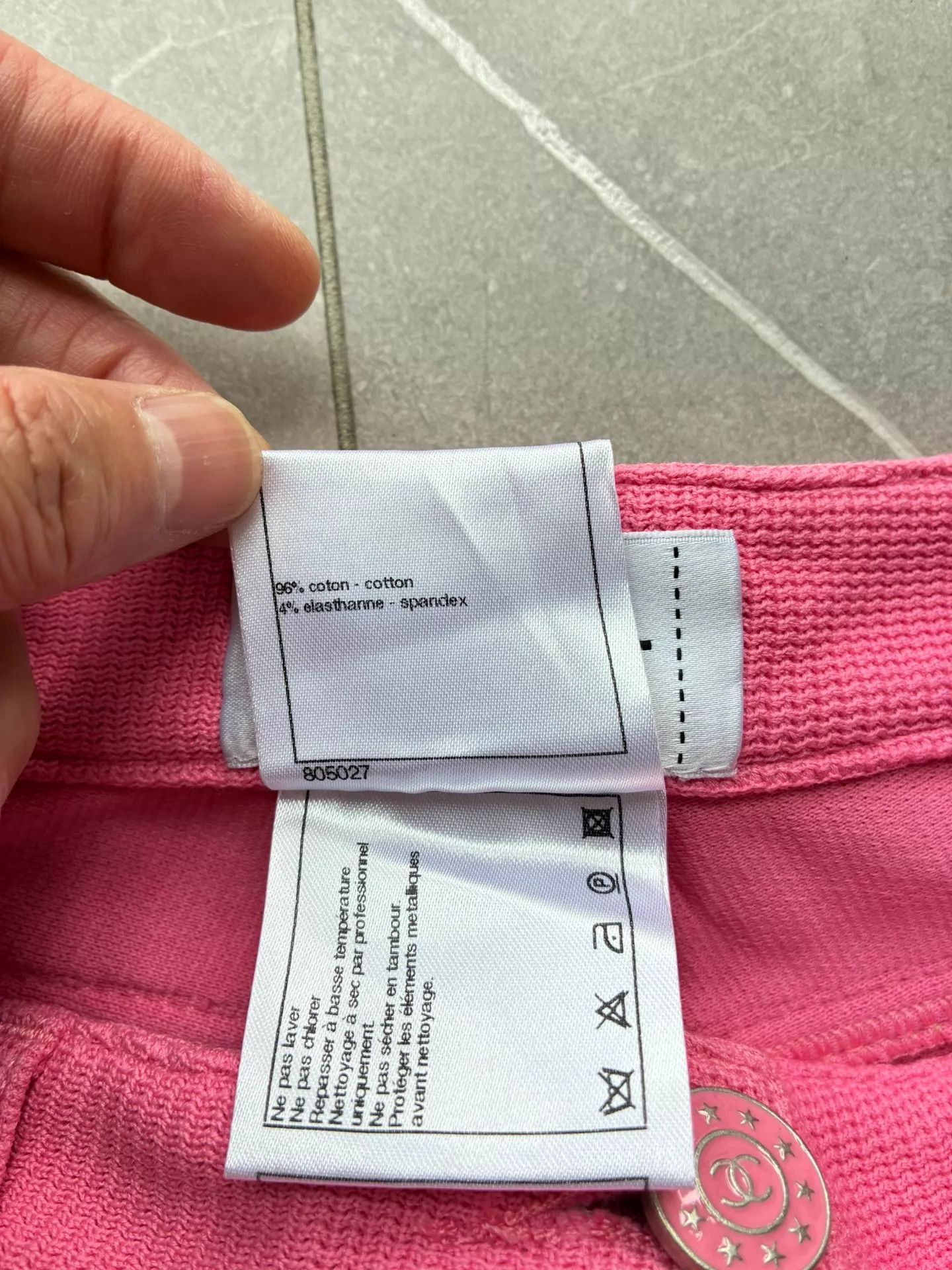 Chanel Chanel Pink Knit Pants Size 34 Size 25" / US 0 / IT 36 - 4 Thumbnail