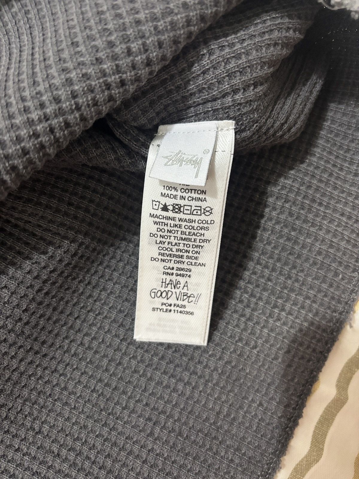 Stussy Original stussy large thermal Size US L / EU 52-54 / 3 - 3 Thumbnail