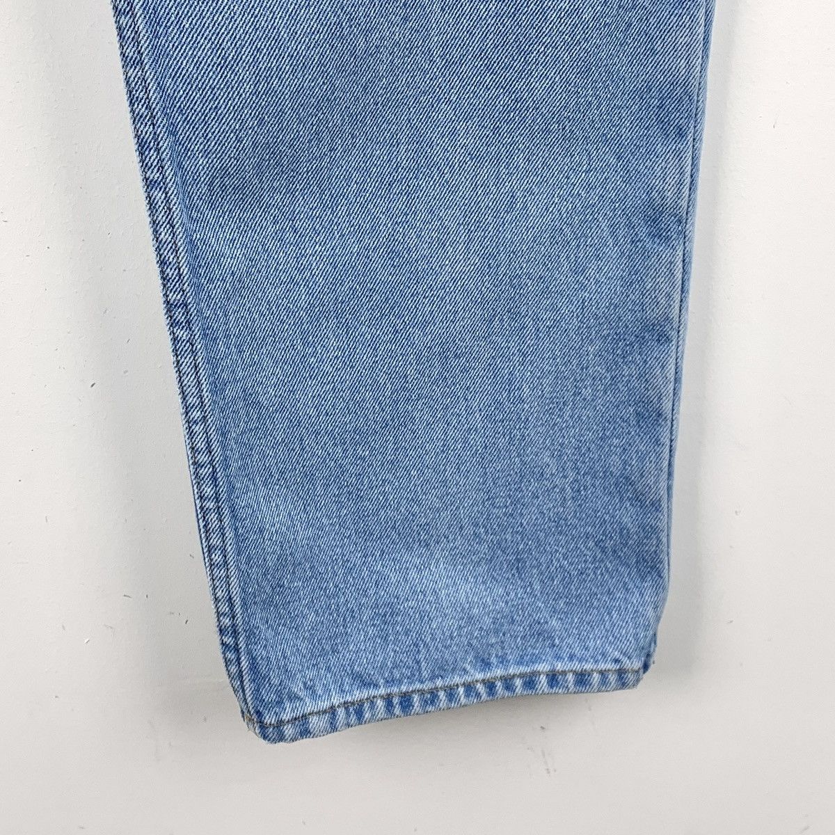 Prada Prada Blue Denim Casual Pants With Triangle Logo K26WX Size 28" / US 6 / IT 42 - 4 Thumbnail