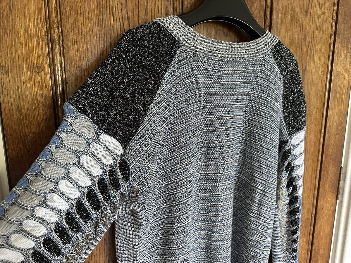 Vivienne Westwood $960 Vivienne Westwood Marcel jumper metallic lamé sweater Size US L / EU 52-54 / 3 - 21 Thumbnail