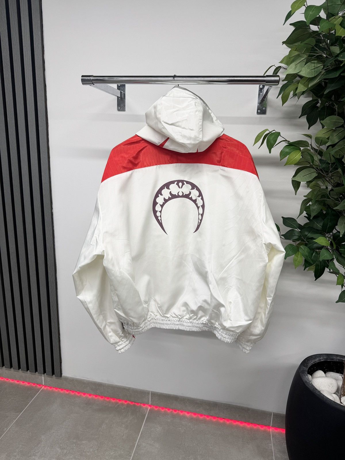 Marine Serre Marine Serre Crescent Moon Print Jacket In White RRP £1000 Size US M / EU 48-50 / 2 - 2 Thumbnail