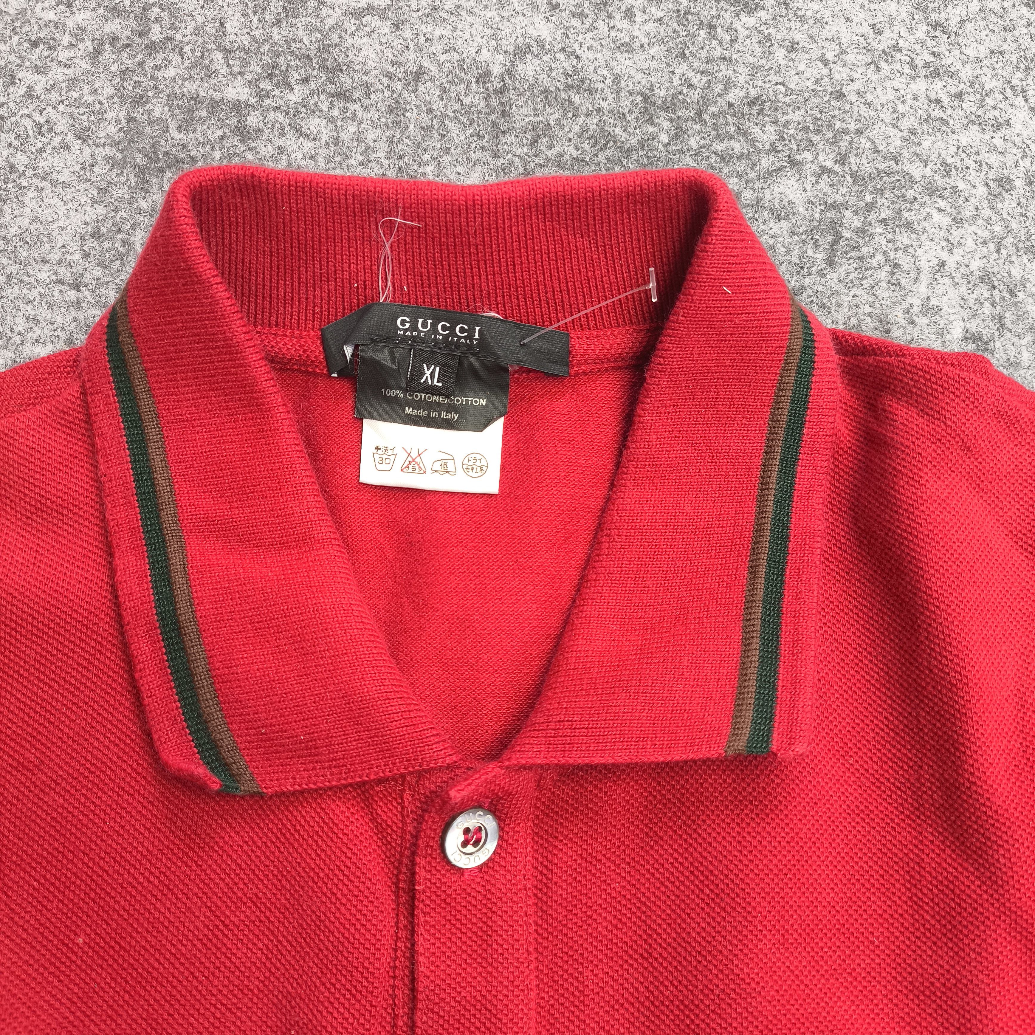 Gucci Vtg Gucci polo shirt Size US S / EU 44-46 / 1 - 3 Thumbnail