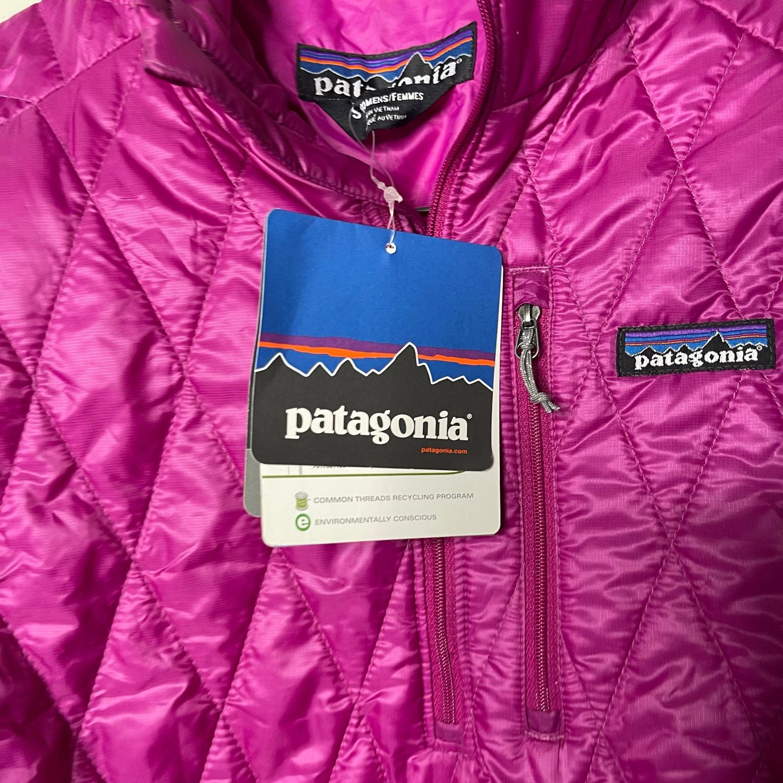 Patagonia Patagonia Nano Puff Pullover Jacket S plum puffer coat Size S / US 4 / IT 40 - 2 Thumbnail