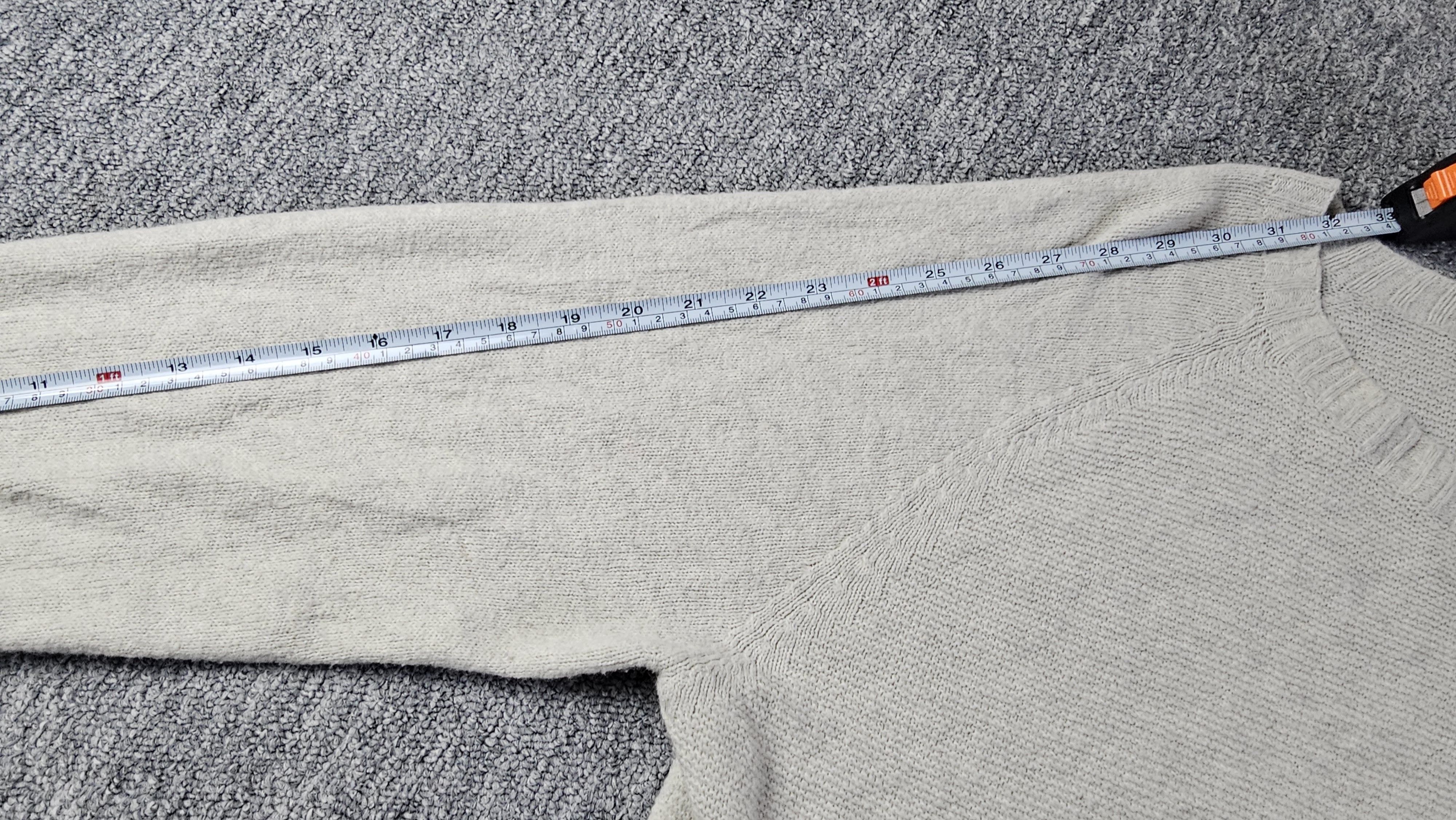 Uniqlo Uniqlo Knit Sweater Women L White Wool Blend Pullover Size L / US 10 / IT 46 - 8 Thumbnail