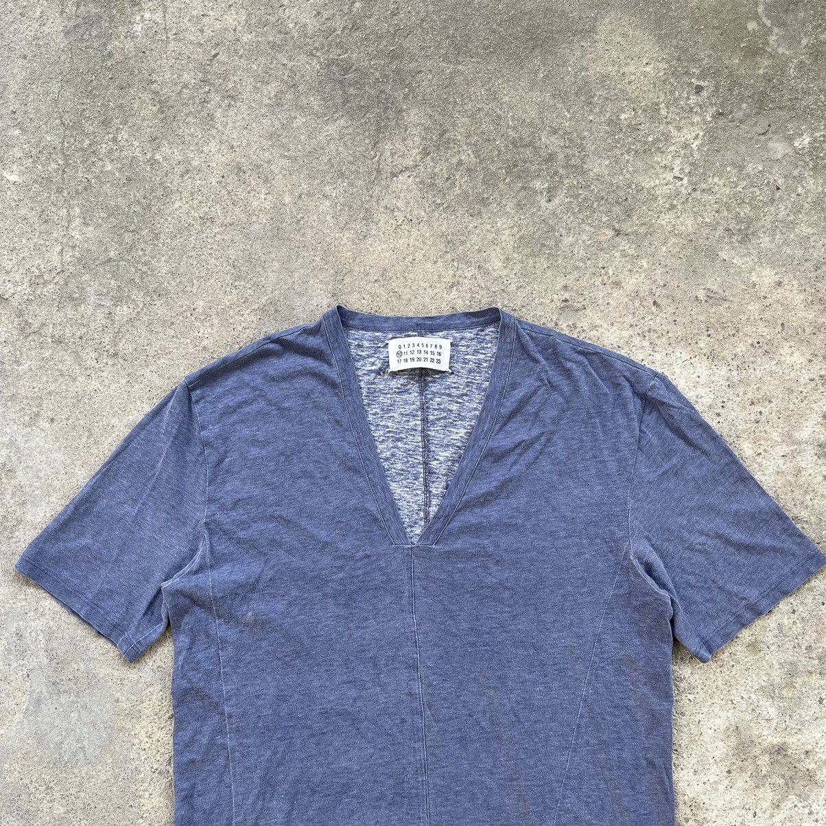 Japan Blue ❌SOLD❌T-shirt V Neck Maison Martin Margiela Size M / US 6-8 / IT 42-44 - 6 Thumbnail