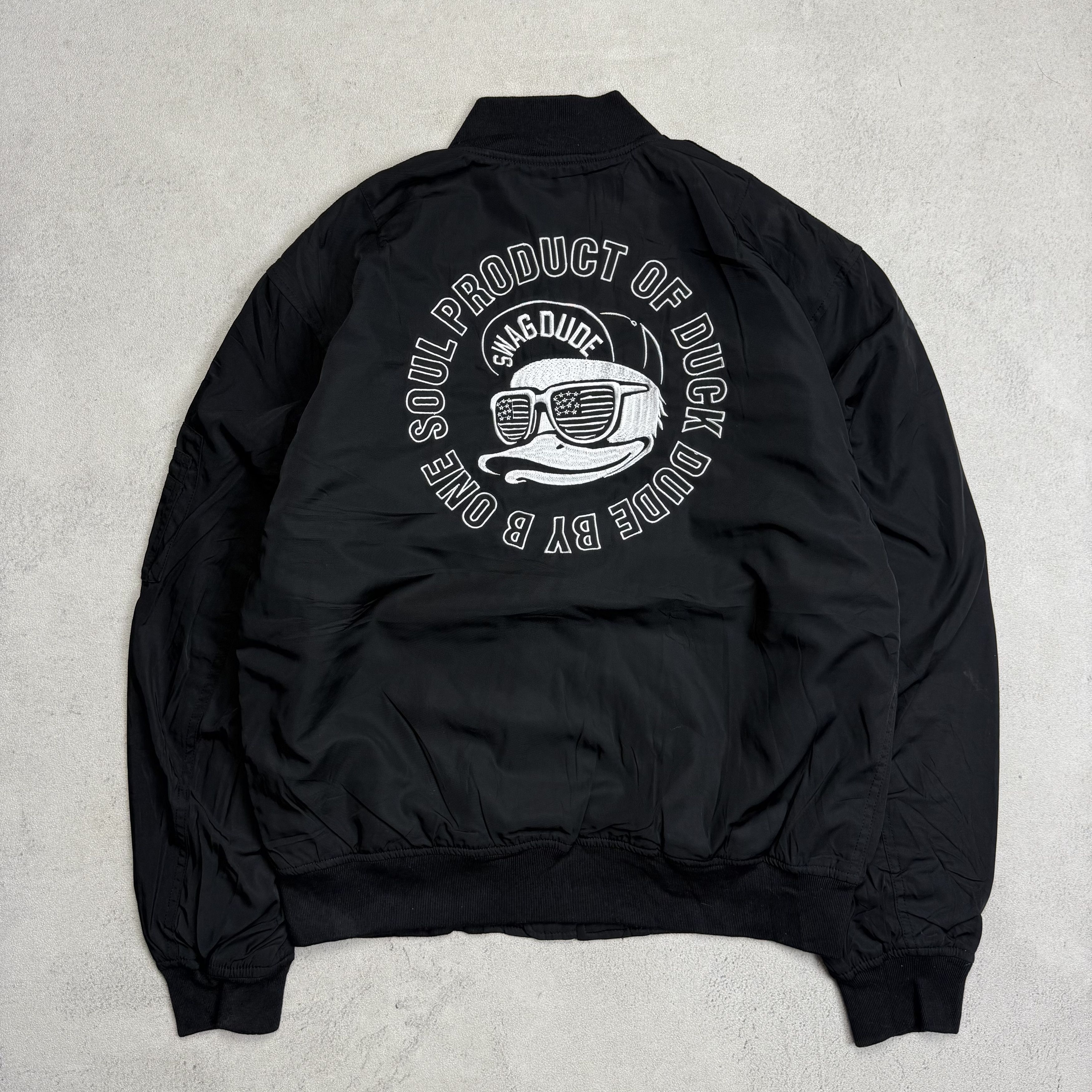 Japanese Brand Bone Soul Bomber Jacket Size US M / EU 48-50 / 2 - 2 Thumbnail