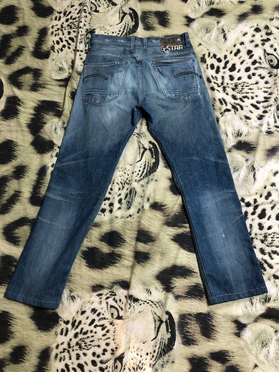 G-Star Vintage distressed jeans Y2K G-Star Raw logo streetwear Size US 30 / EU 46 - 21 Thumbnail