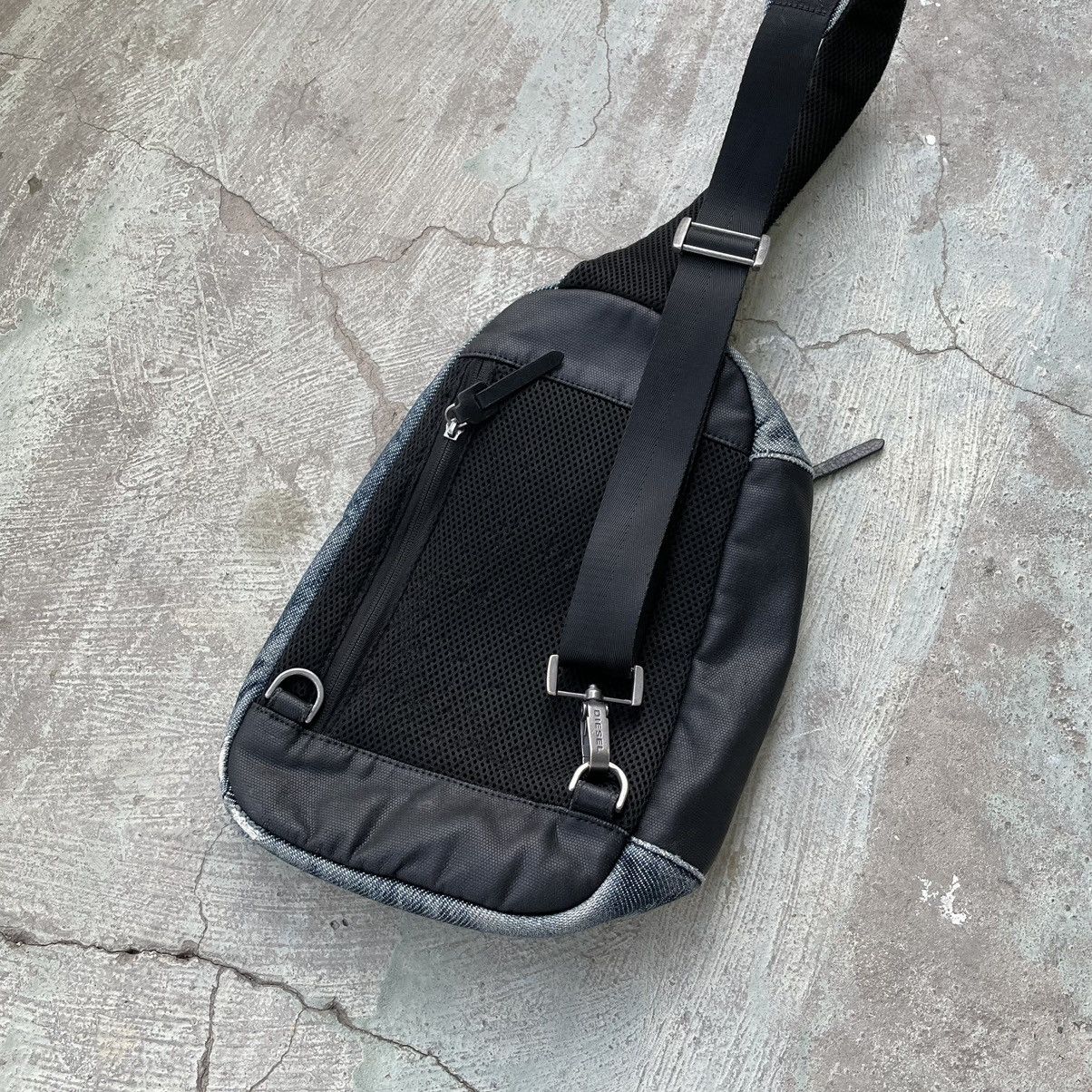 Diesel × Vintage 🔥Rare🔥Vintage Diesel denim sling bag style y2k Japanese Size ONE SIZE - 10 Thumbnail