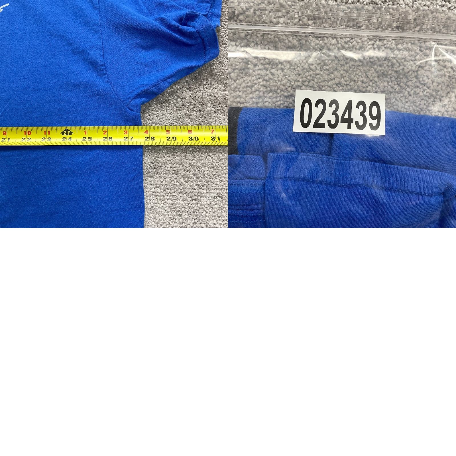 Gildan VINTAGE Gildan Heavy Cotton T-Shirt Men 3XL Blue Chalk Short Sleeve Crew Neck Cotton Shirt Men's Casual Outdoor Size US XXL / EU 58 / 5 - 8 Thumbnail