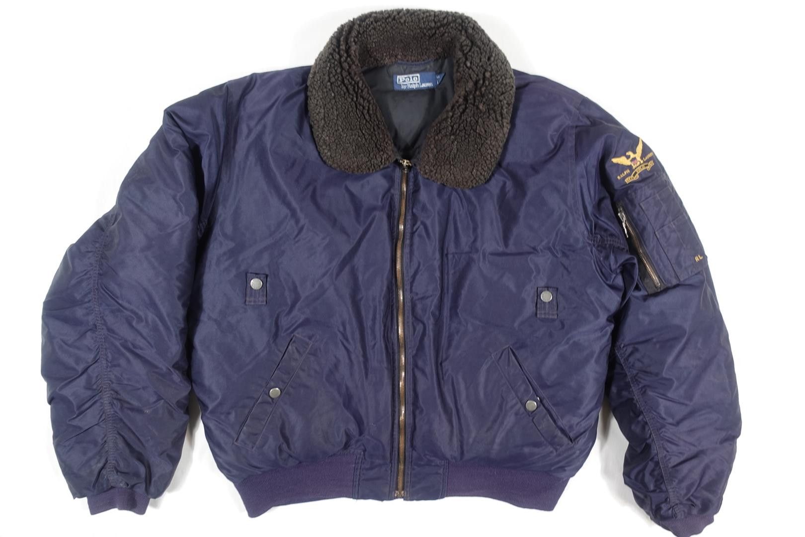 Polo Ralph Lauren Polo Ralph Lauren Jacket Bomber Puffer Down Shearling L Size US L / EU 52-54 / 3 - 1 Thumbnail