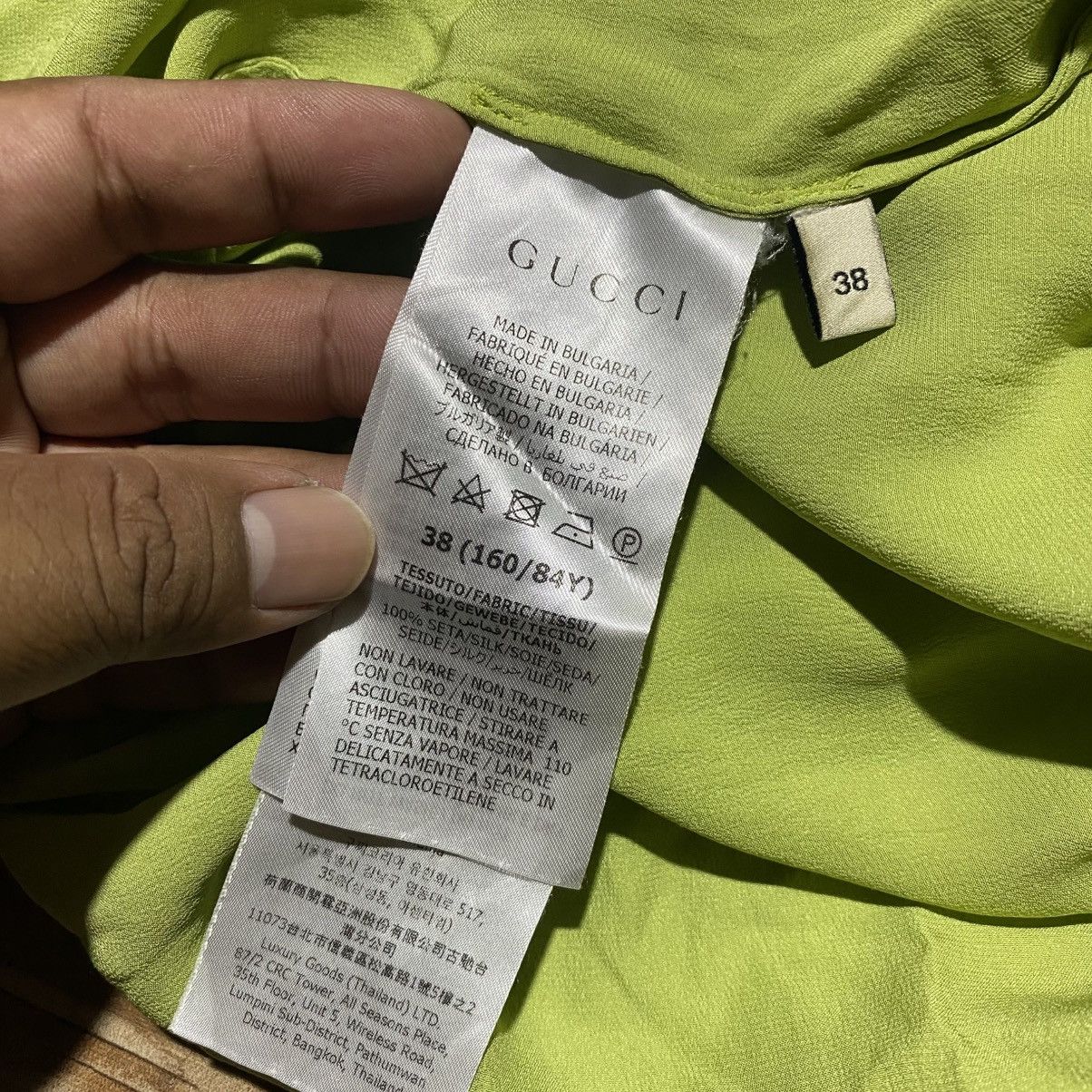 Gucci Gucci Uniform Women L/S Button Shirt Size XS / US 0-2 / IT 36-38 - 3 Thumbnail