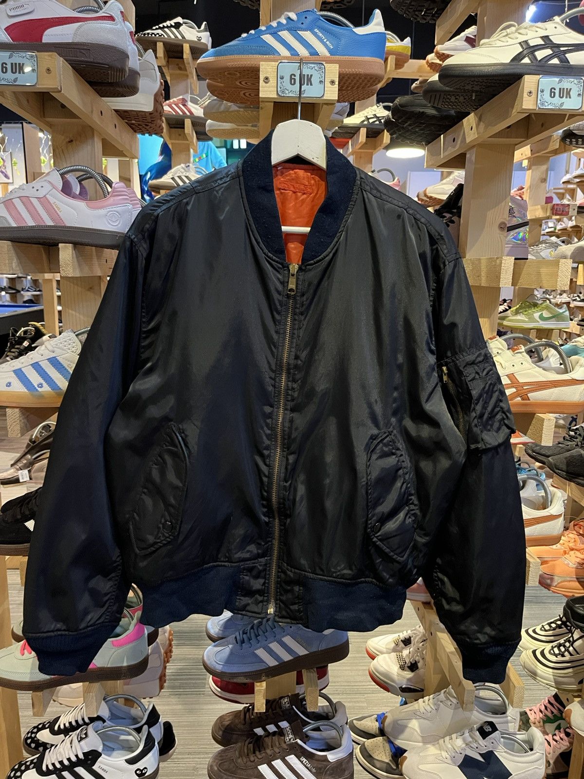 Japanese Brand × Vintage Alpha industries MA-1 Bomber Jacket Size US M / EU 48-50 / 2 - 1 Thumbnail