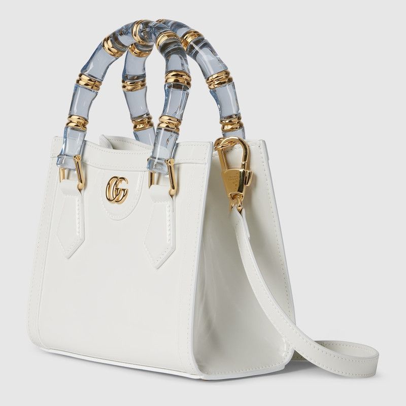 Gucci o1la5ras0526 Size: OS / Diana Mini Tote Bag in White Size ONE SIZE - 2 Thumbnail
