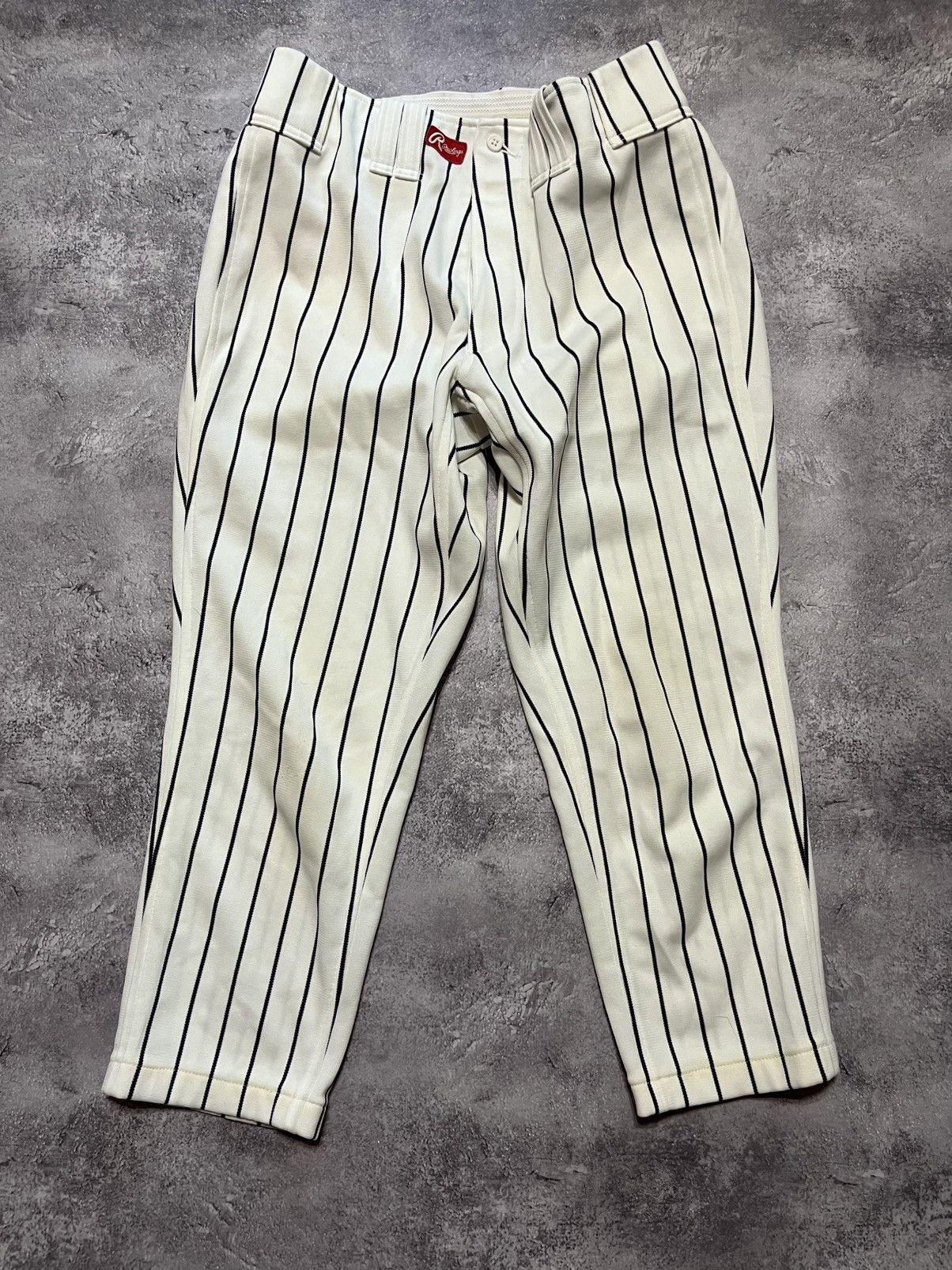 Asics 3x Vintage Japan Baseball Pants Set Asics Zett Rawlings Size US 32 / EU 48 - 4 Thumbnail