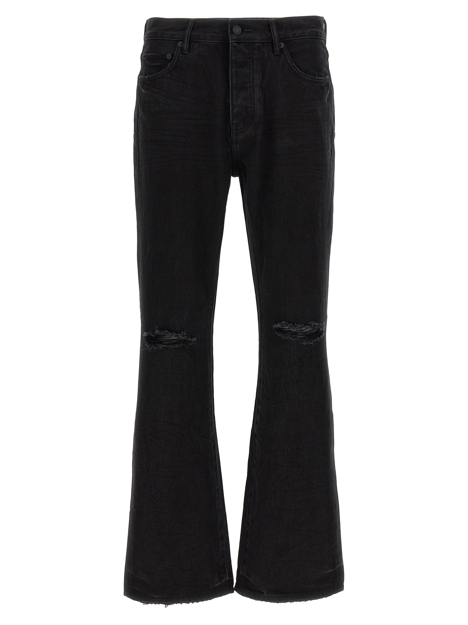 Purple 'P026 Lancer Rip' Jeans Size US 31 - 1 Thumbnail