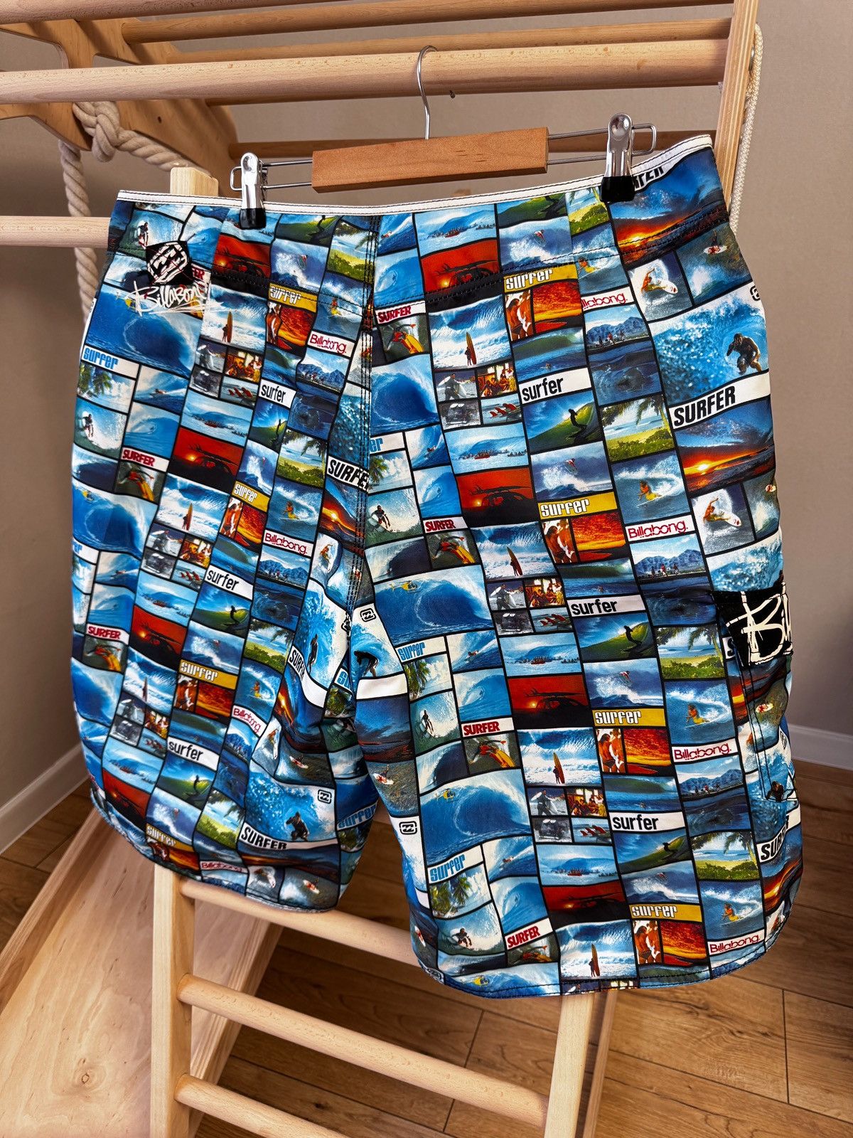 Billabong × Vintage Billabong vintage surfer shorts size 38 Size US 38 / EU 54 - 2 Thumbnail