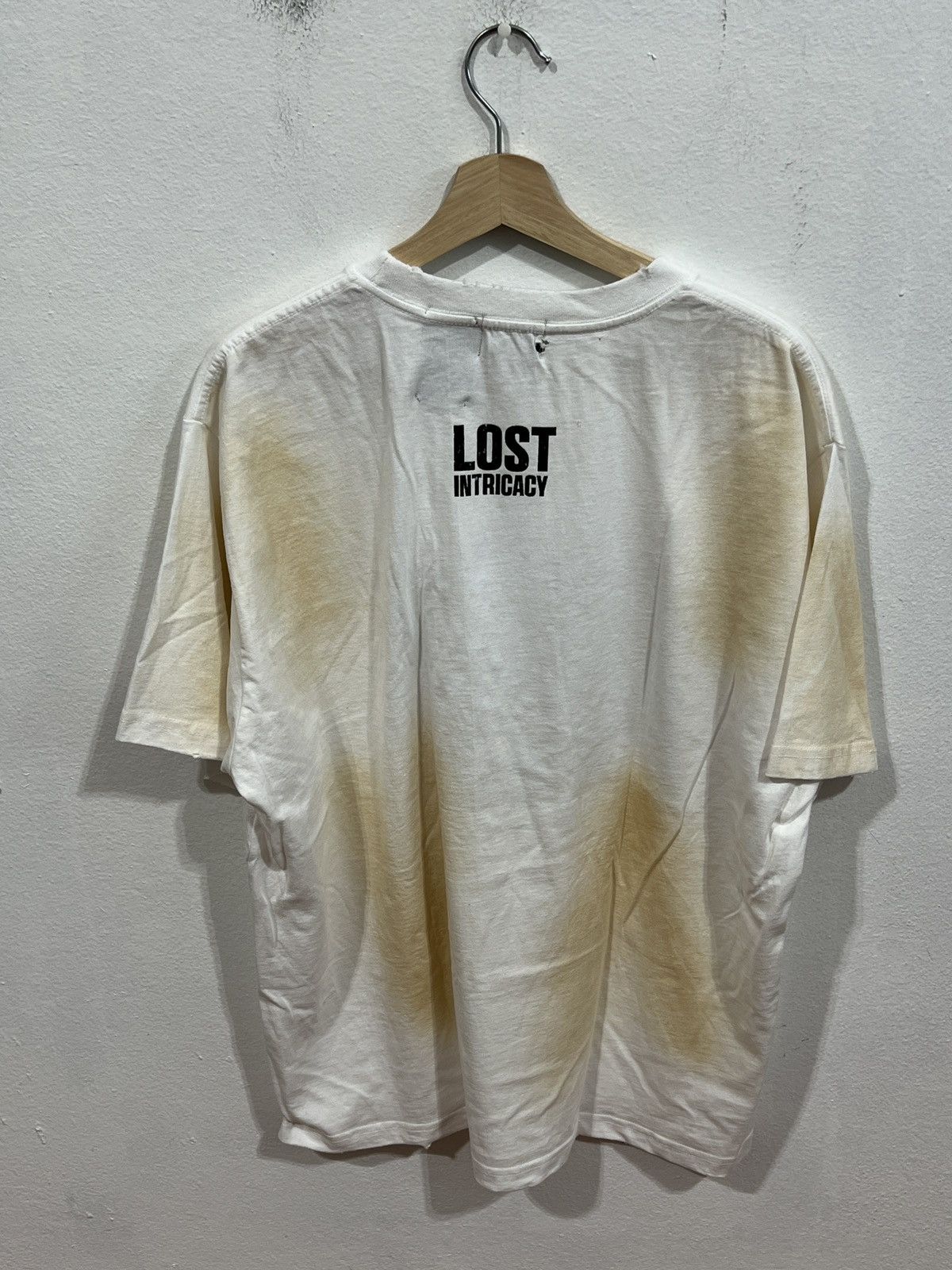 LOST INTRICACY Lost Intricacy Rhinestone White Tee Size US L / EU 52-54 / 3 - 6 Thumbnail