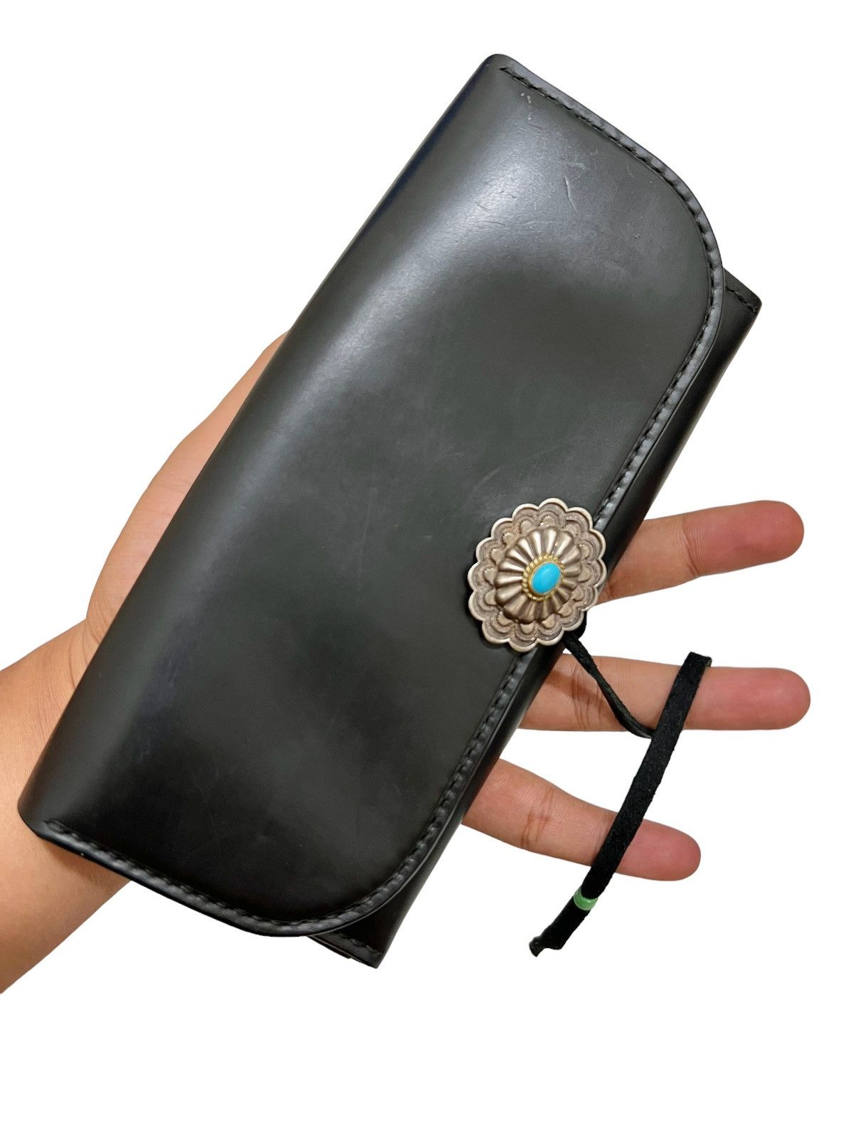Other Vintage long wallet saddle leather belt like goros Size ONE SIZE - 3 Thumbnail