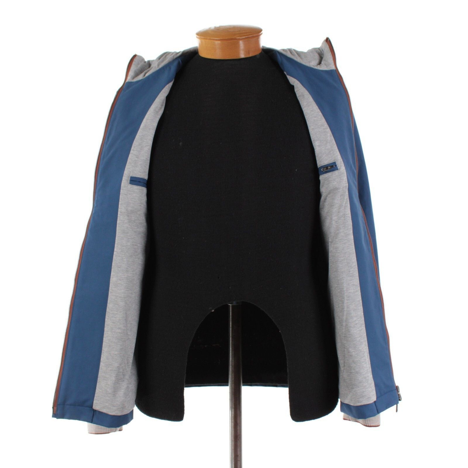 Luciano Barbera Luciano Barbera Jacket Size M US In Blue Cotton Blend Size US M / EU 48-50 / 2 - 7 Thumbnail
