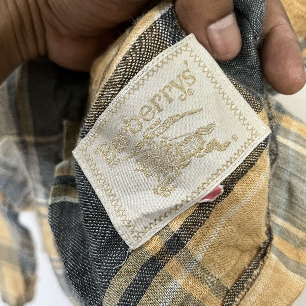 Burberry Vintage 90s Burberry’s Nova Check Jacket Size US M / EU 48-50 / 2 - 5 Thumbnail