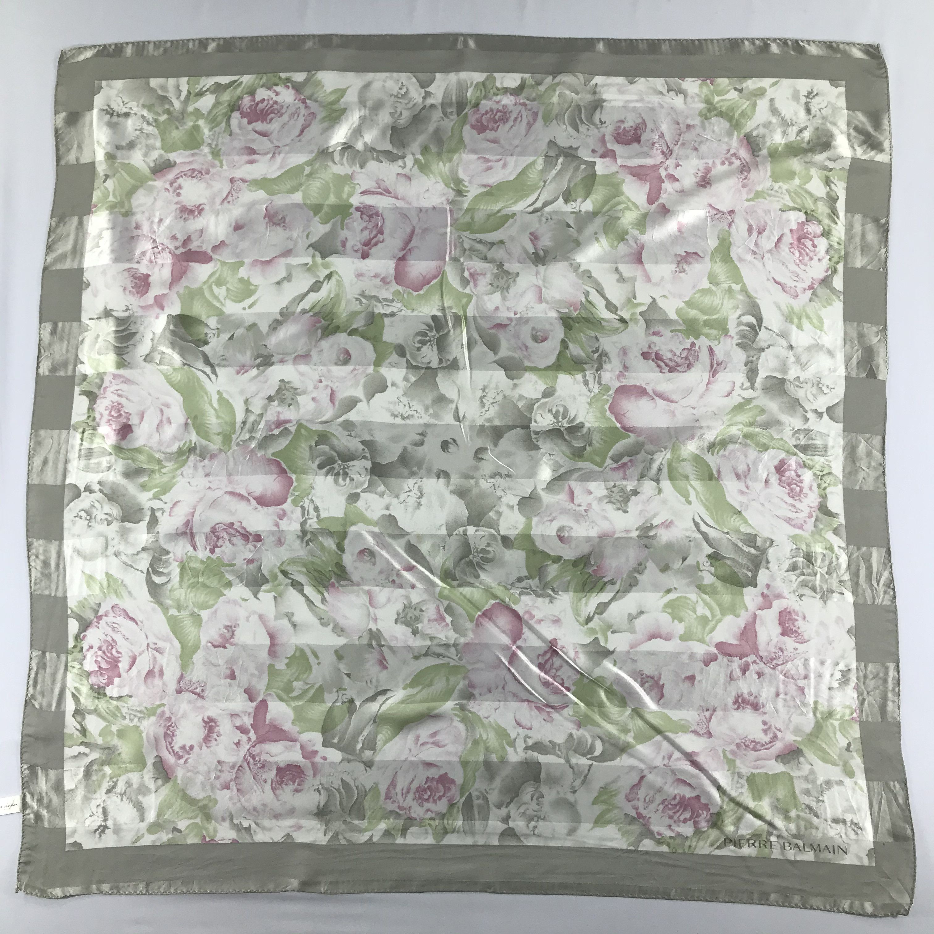 Pierre Balmain Vintage Pierre Balmain Silk Scarf Size ONE SIZE - 2 Thumbnail