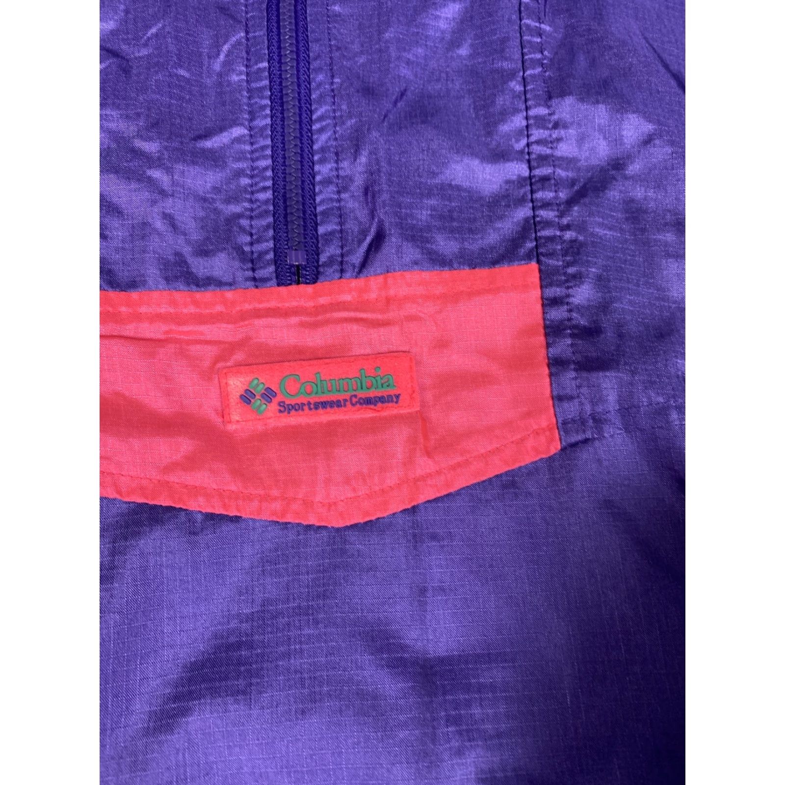 Vintage VINTAGE Columbia Sportswear Mens Light Windbreaker Jacket Sz M Aqua Pink 90s Windbreaker Jacket Mens Pink Aqua 90s Columbia Sportswear Size US M / EU 48-50 / 2 - 2 Thumbnail