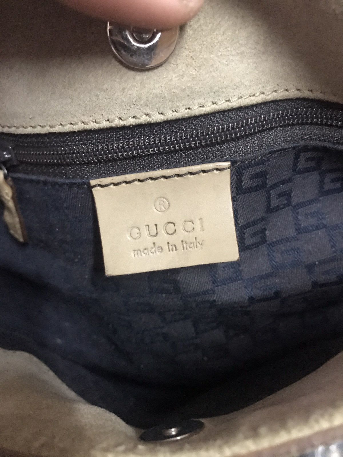 Gucci × Leather Authentic Leather Gucci Bag Size ONE SIZE - 7 Thumbnail