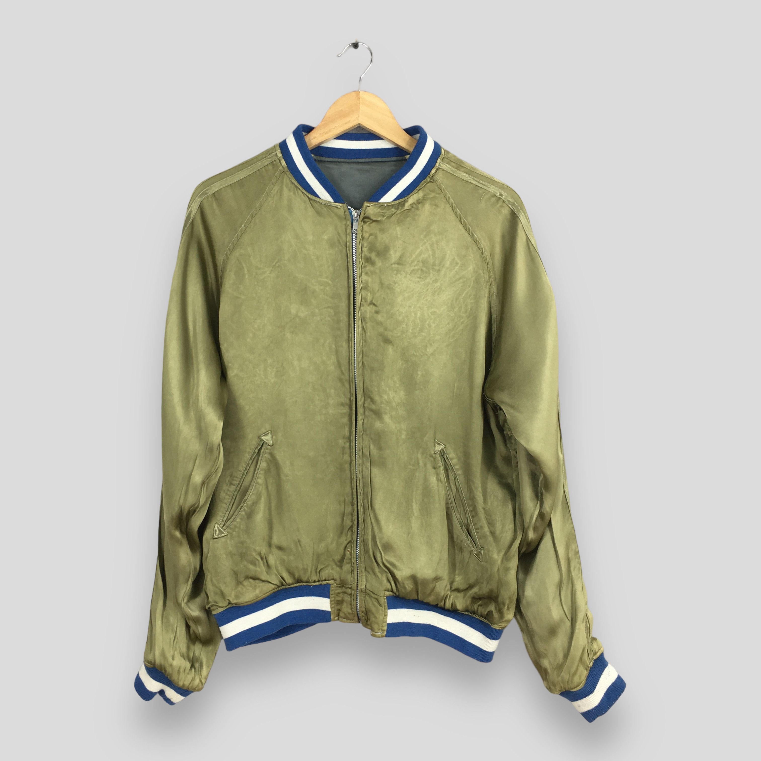 Avirex Vintage Avirex Japan Sukajan Satin Rayon Jacket Large Size US L / EU 52-54 / 3 - 9 Thumbnail