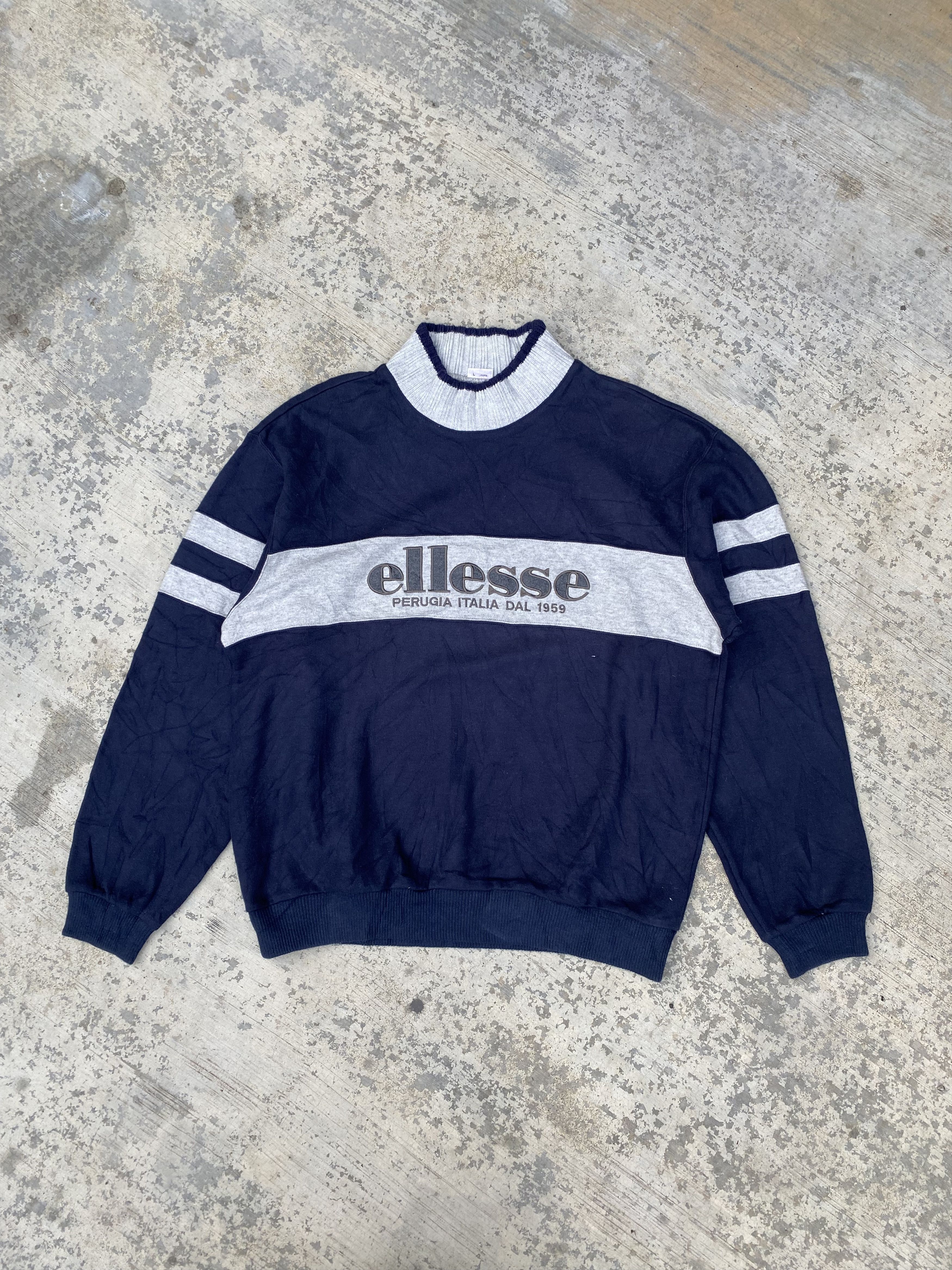 Ellesse × Vintage AW Vintage Ellesse spellout sweatshirt Size US L / EU 52-54 / 3 - 1 Thumbnail