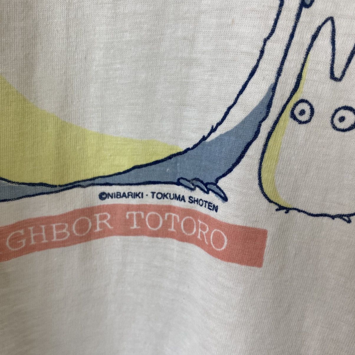 Vintage 1990s Anime My Neighbor Totoro Studio Ghibli T Shirt Size US M / EU 48-50 / 2 - 3 Thumbnail