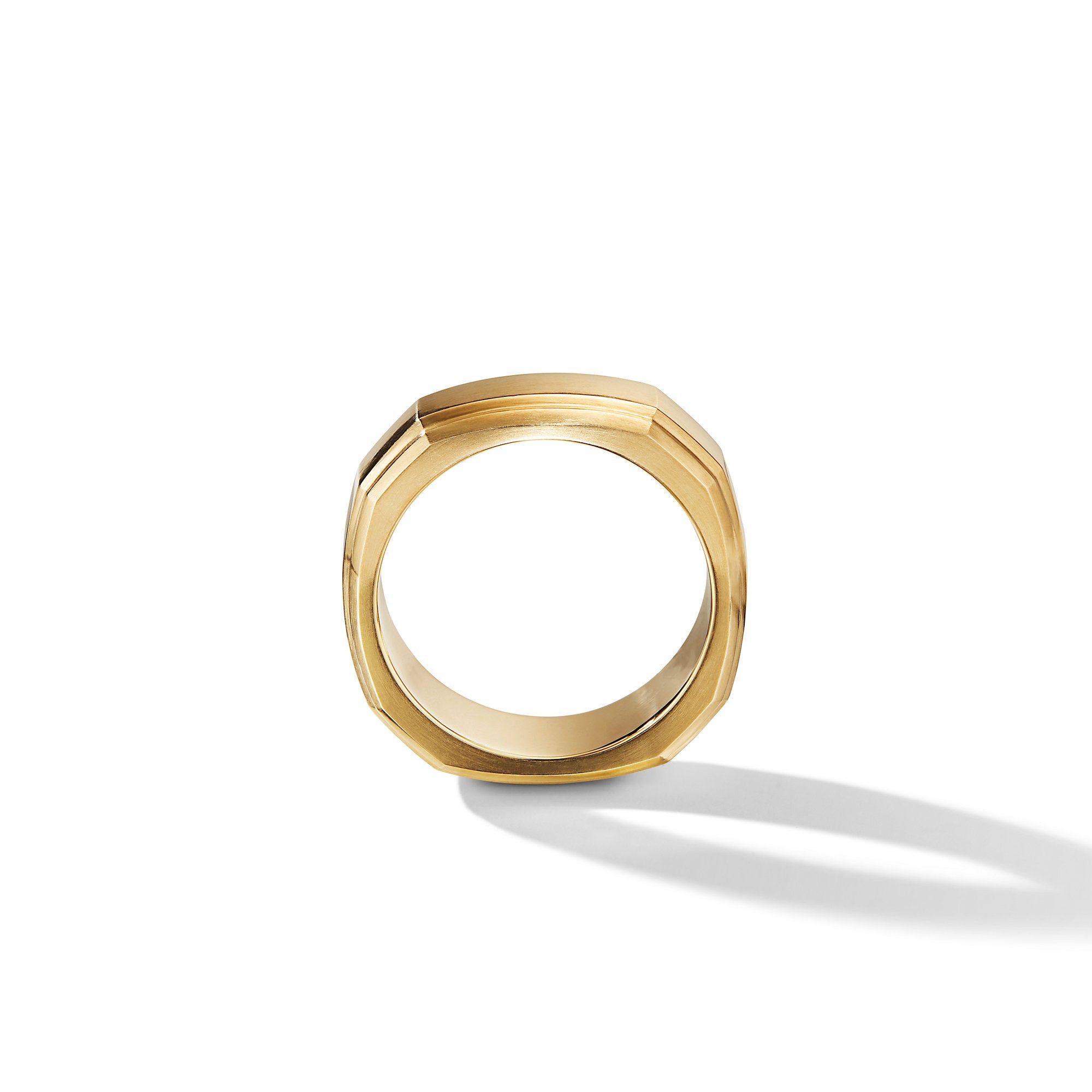 David Yurman o1w1db10325 Size:OS/ Deco Faceted Band Ring in Golden Size ONE SIZE - 2 Thumbnail
