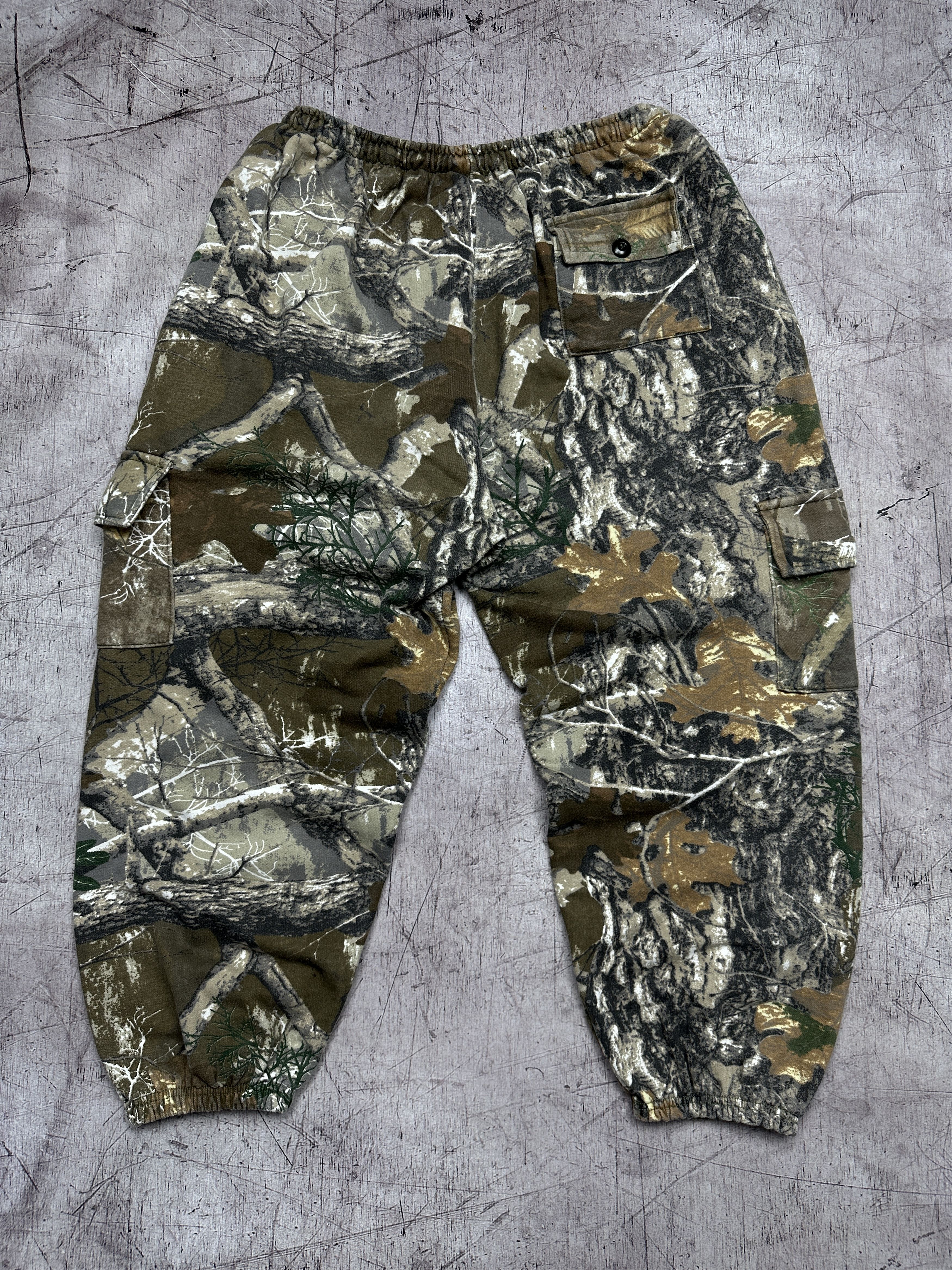 Realtree Realtree Vintage Mens Camo Baggy Sweatpants Track Pants Size US 38 / EU 54 - 4 Thumbnail