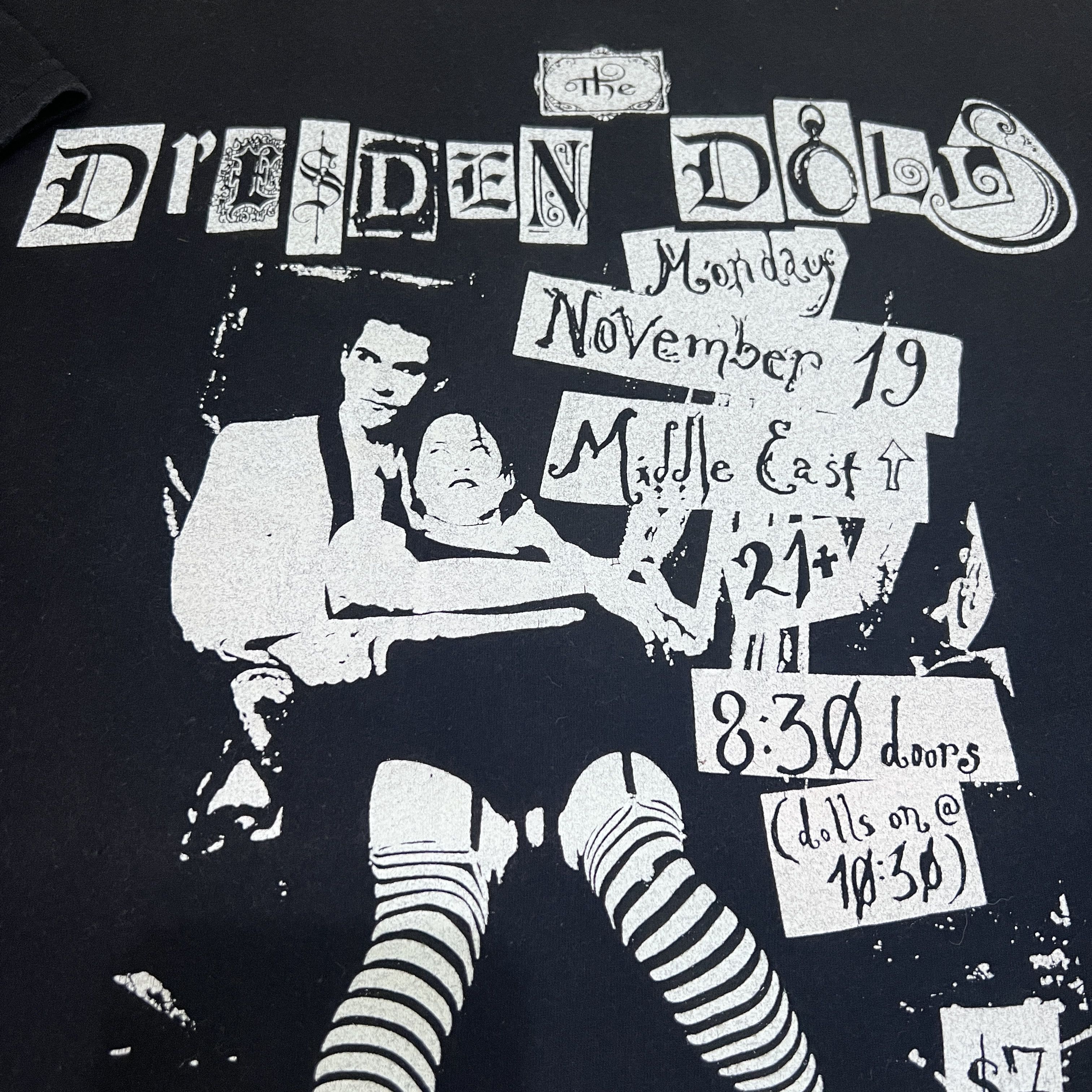 Band Tees × Seditionaries × Vintage Vintage Y2K The Dresden Dolls Dark cabaret Tee XL Gothic Size US XL / EU 56 / 4 - 2 Thumbnail