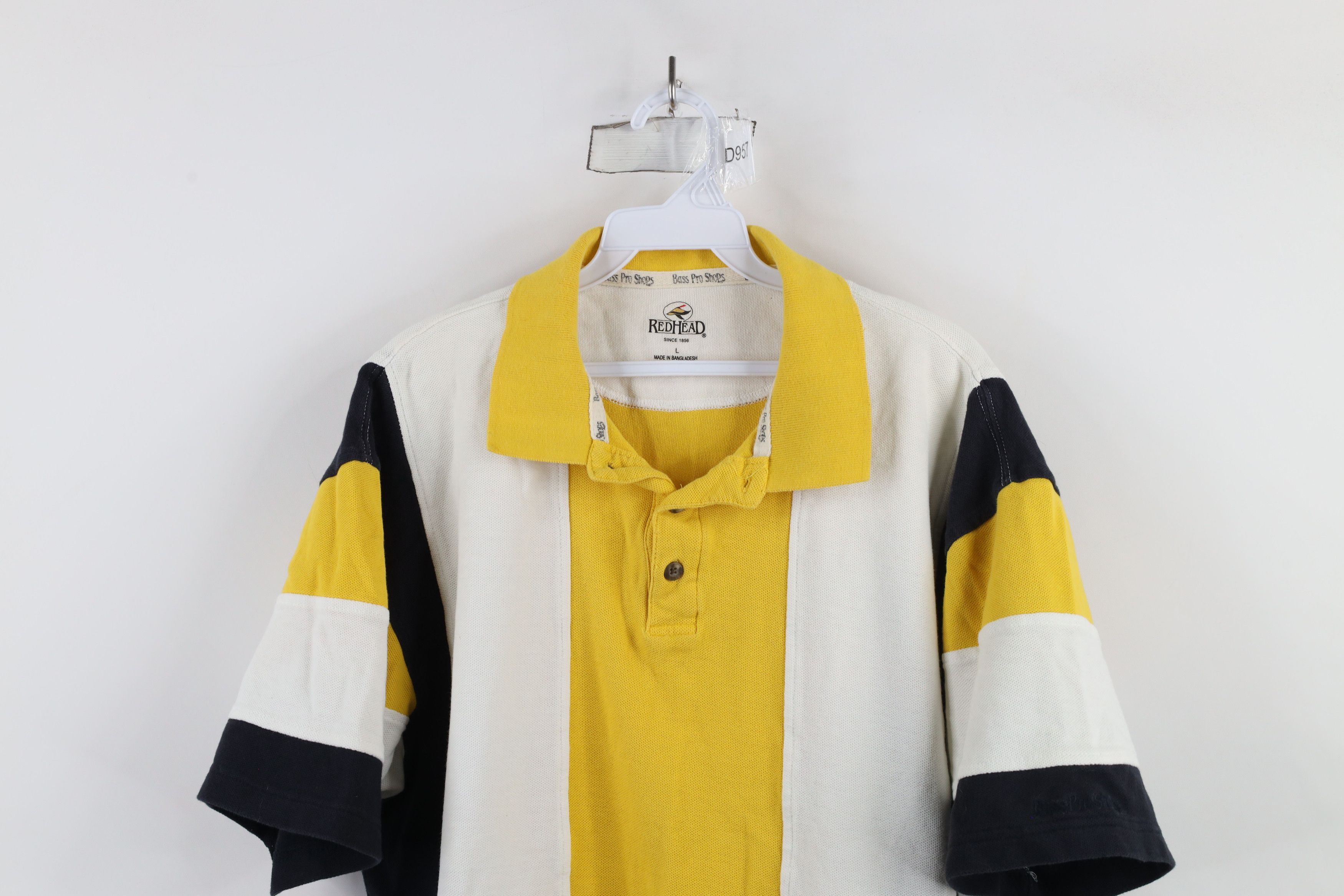 Vintage Vintage 90s Y2K Streetwear Block Collared Golf Polo Shirt Size US L / EU 52-54 / 3 - 2 Thumbnail