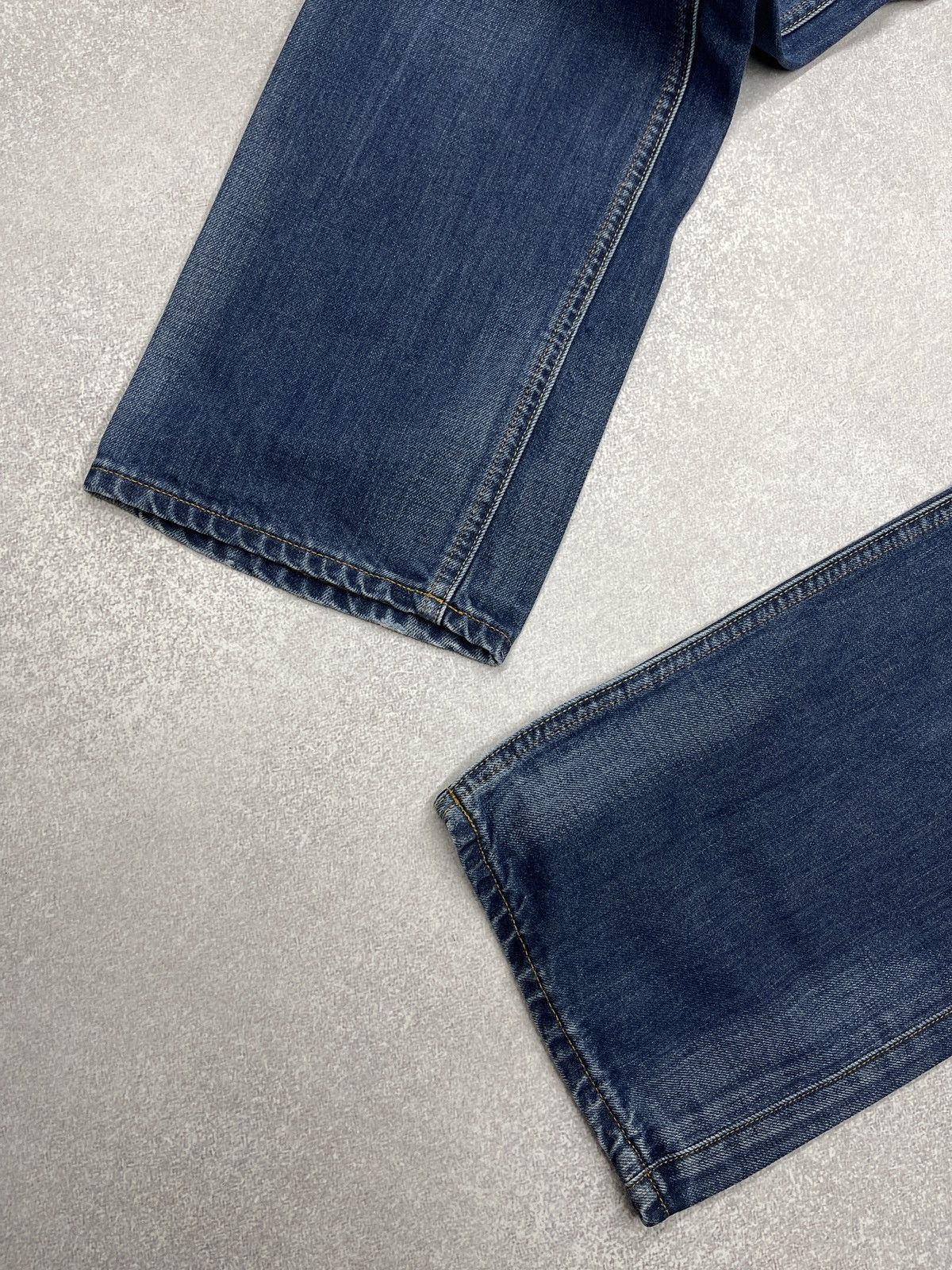 G-Star Vintage G Star Raw Attacc Low Denim Jeans Blue Y2K Size US 33 - 11 Thumbnail